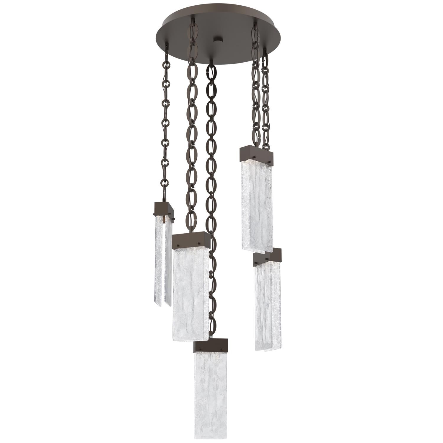 Levi Wilson Parallel 19 Inch Multi Light Pendant by Hammerton Studio