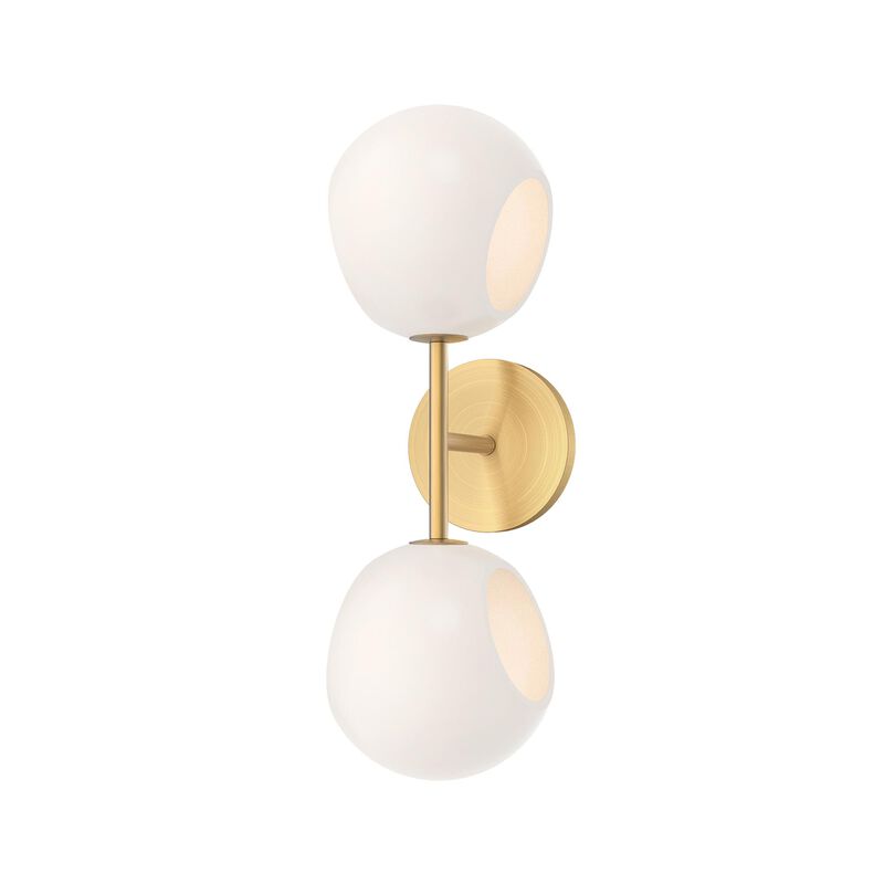 Willow 17 Inch 2 Light Bath Vanity Light by Alora Mood