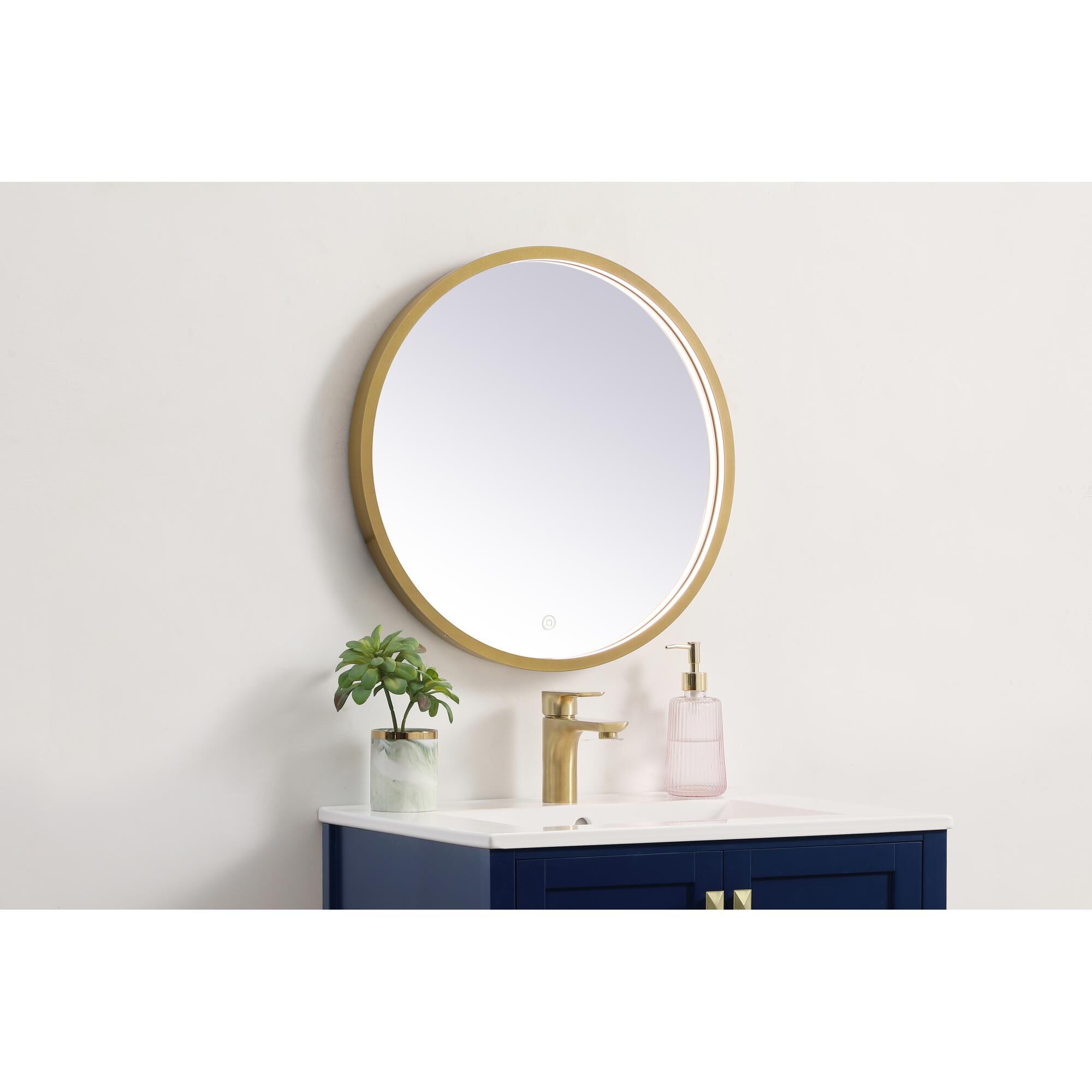 Pier LED Lighted Mirror by Elegant Decor