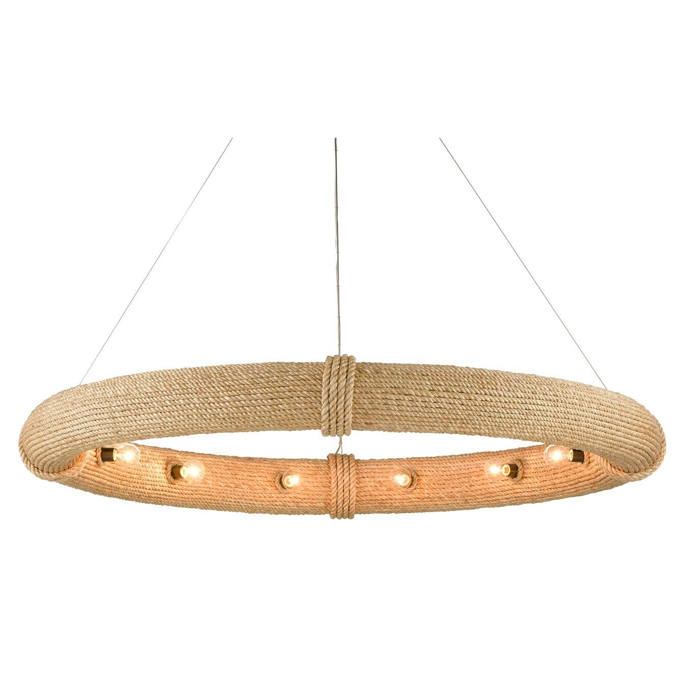 Portmeirion 12 Light Chandelier by Currey and Company
