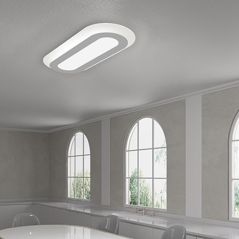 Offset 15 Inch 1 Light LED Flush Mount by SONNEMAN