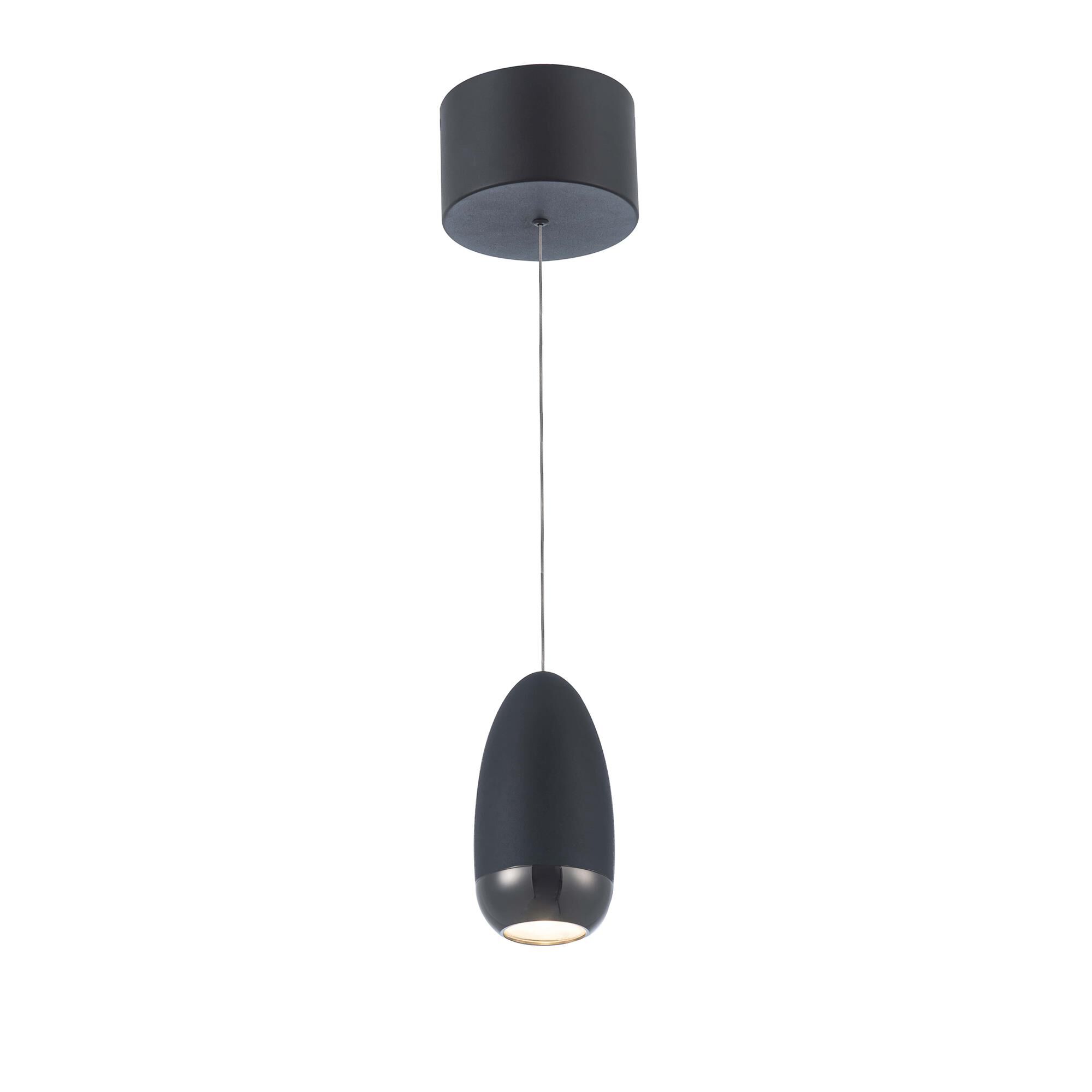 Shown in Black finish and Aluminium shade