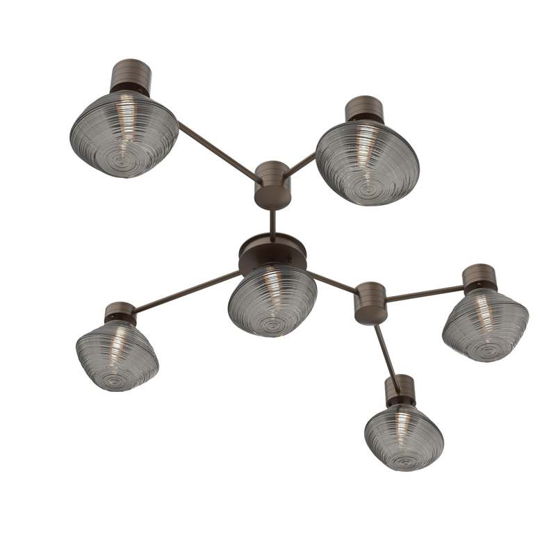 Levi Wilson Mesa 38 Inch Semi Flush Mount by Hammerton Studio