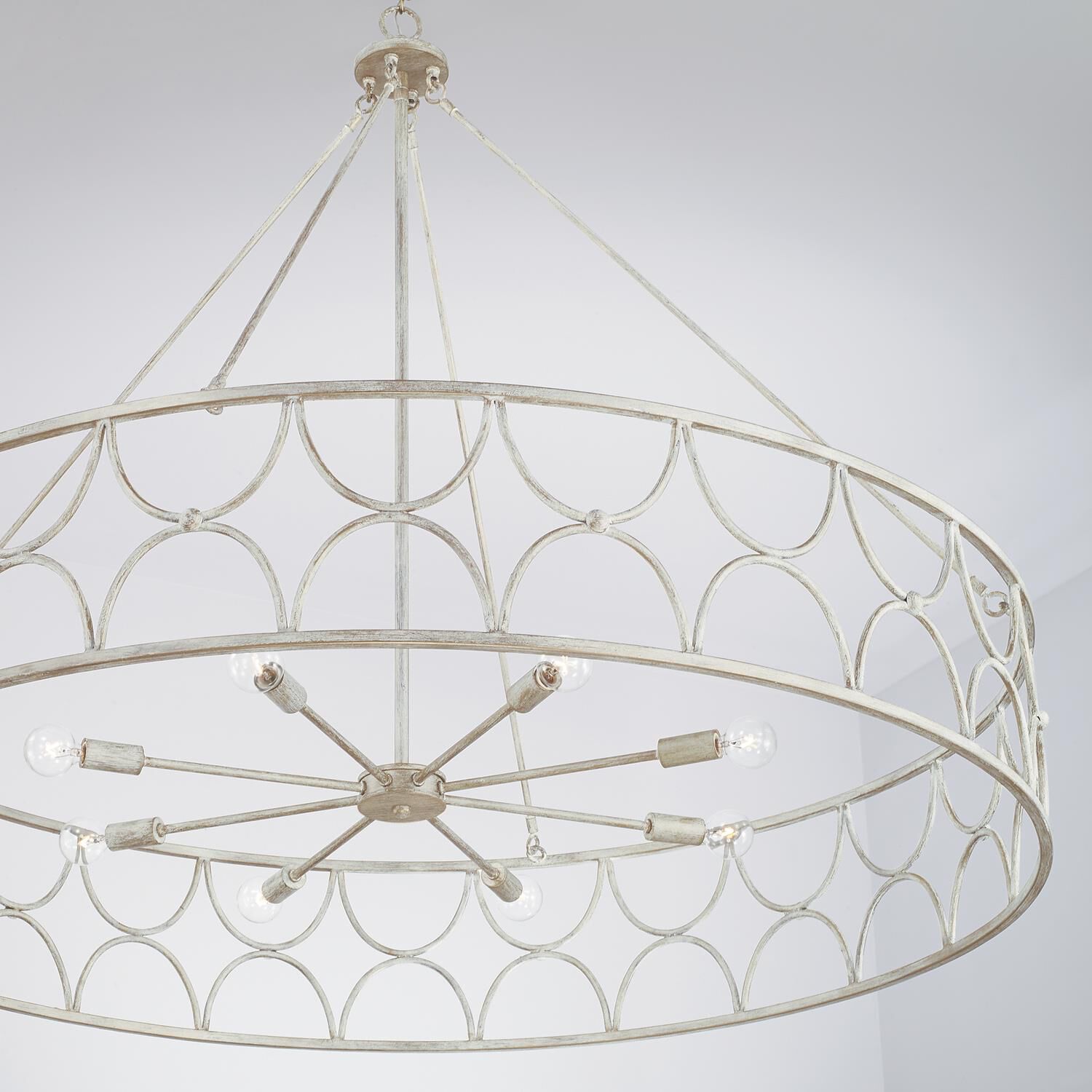 Ricci 48 Inch 8 Light Chandelier by Capital Lighting Fixture Company