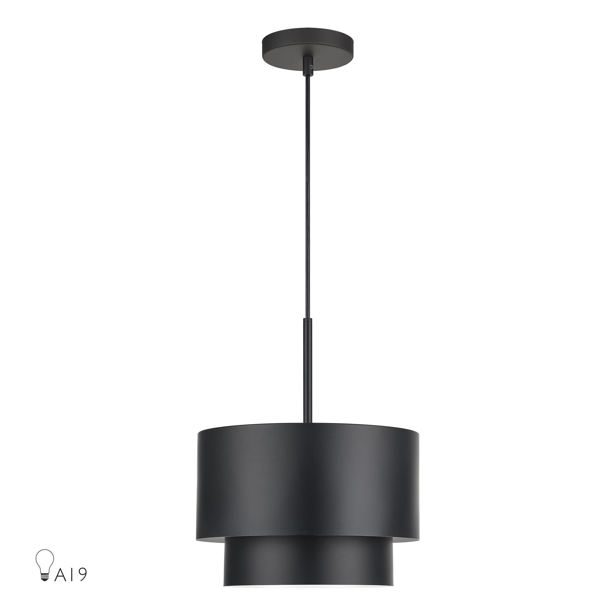 Zolana 12 Inch Mini Pendant by Livex Lighting