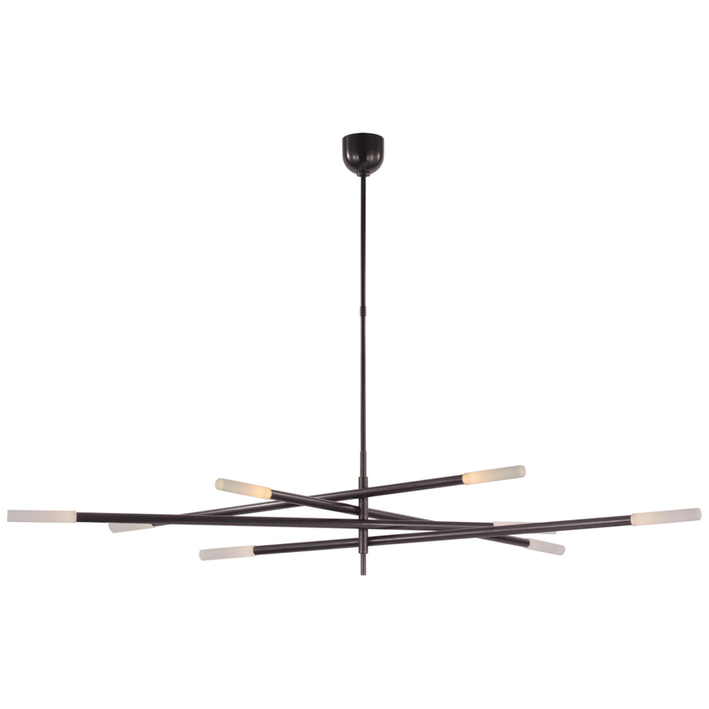Visual Comfort Signature Collection Kelly Wearstler Rousseau 80 Inch LED Chandelier