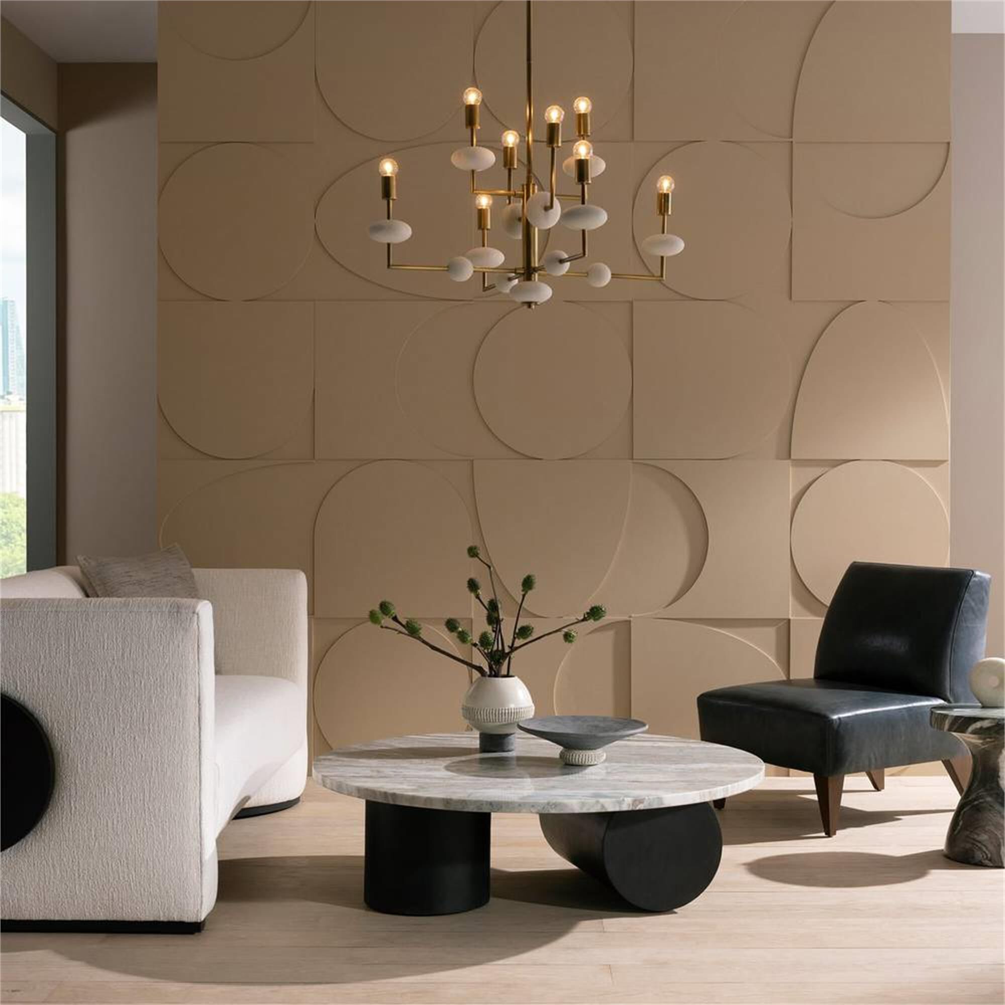 Torrington 48 Inch Coffee Table by Arteriors Home