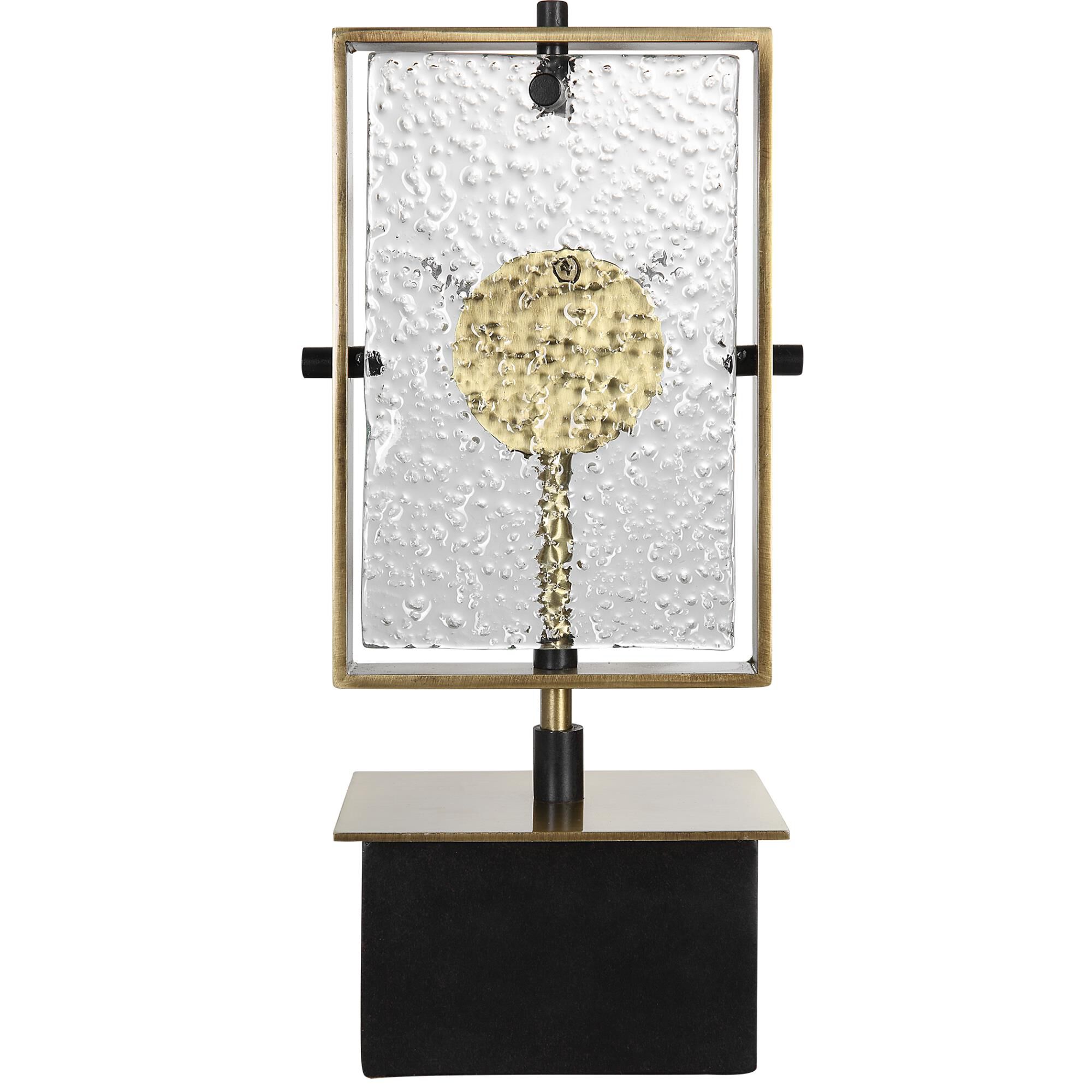 Uttermost Arta Modern Table Clock Table Clock by Uttermost