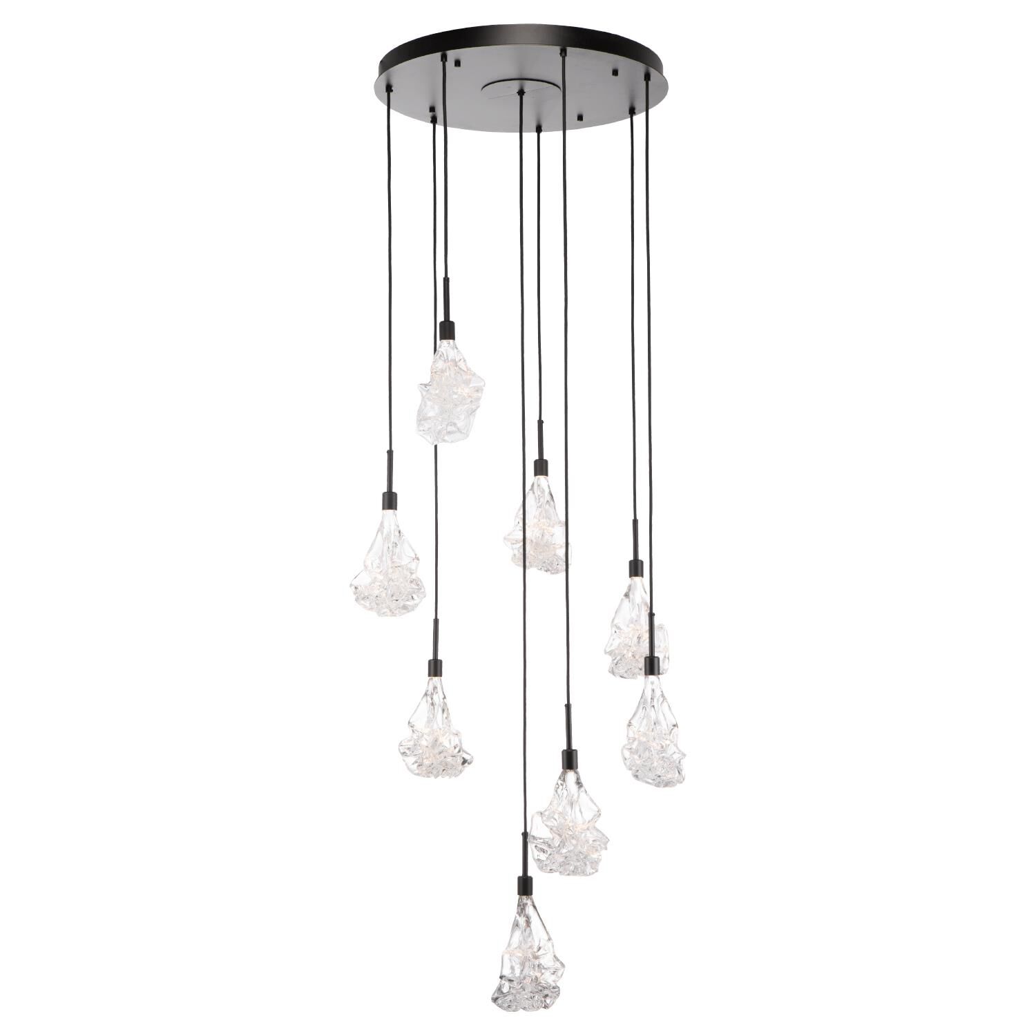 Blossom 27 Inch 8 Light LED Multi Light Pendant by Hammerton Studio