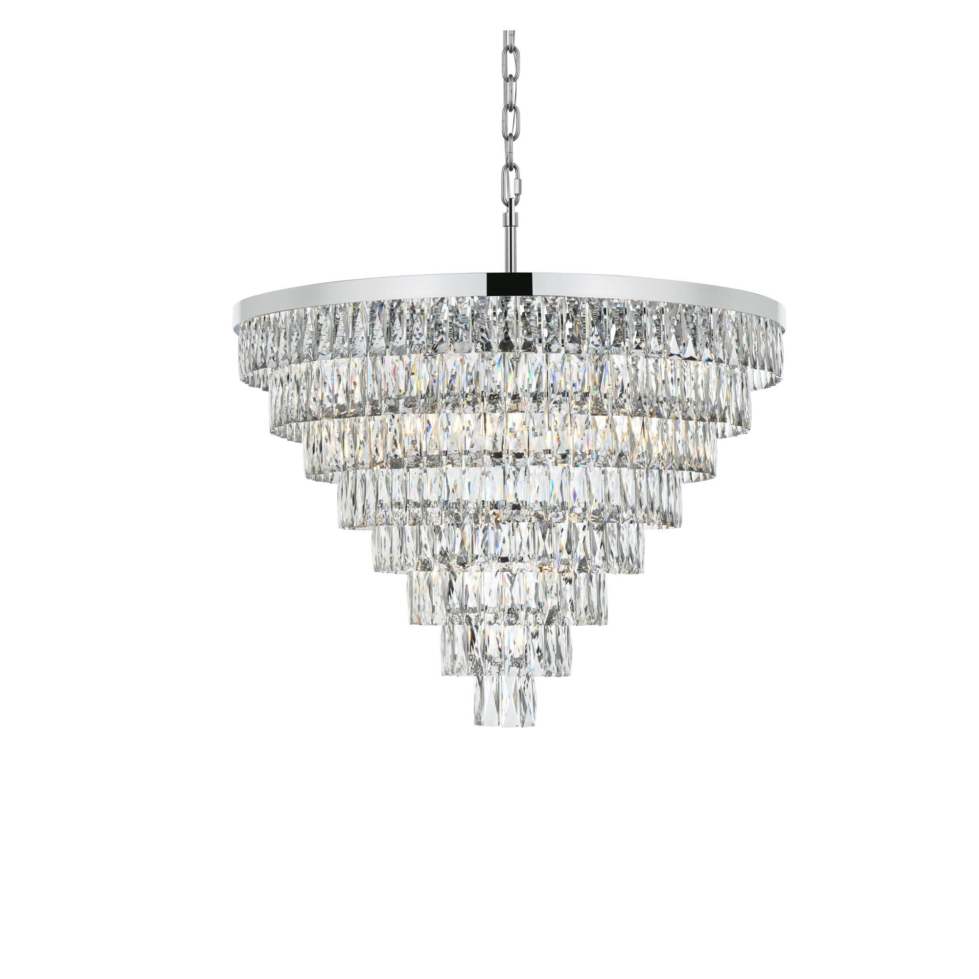 Shown in Chrome And Clear finish and Rc crystal