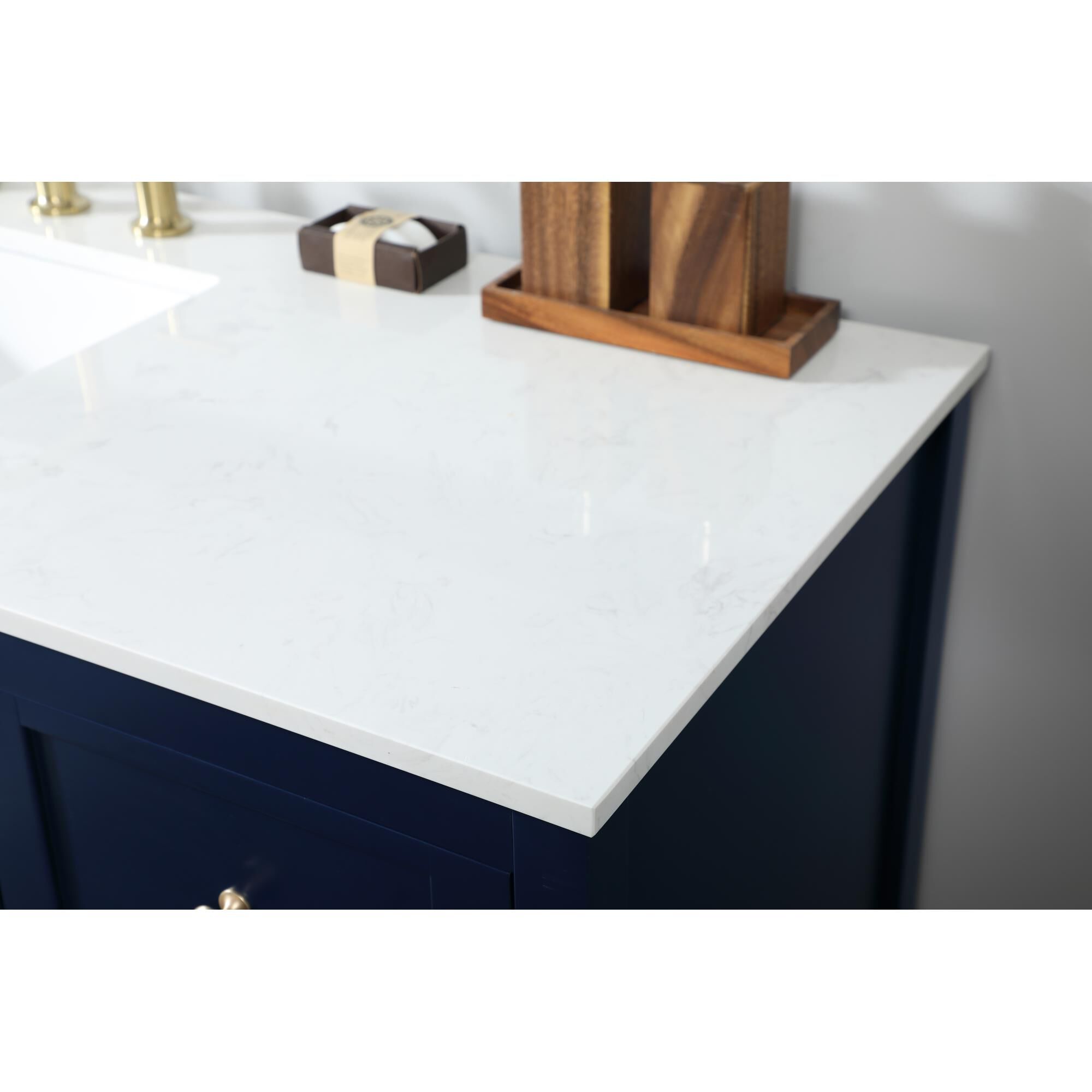 Shown in Blue finish