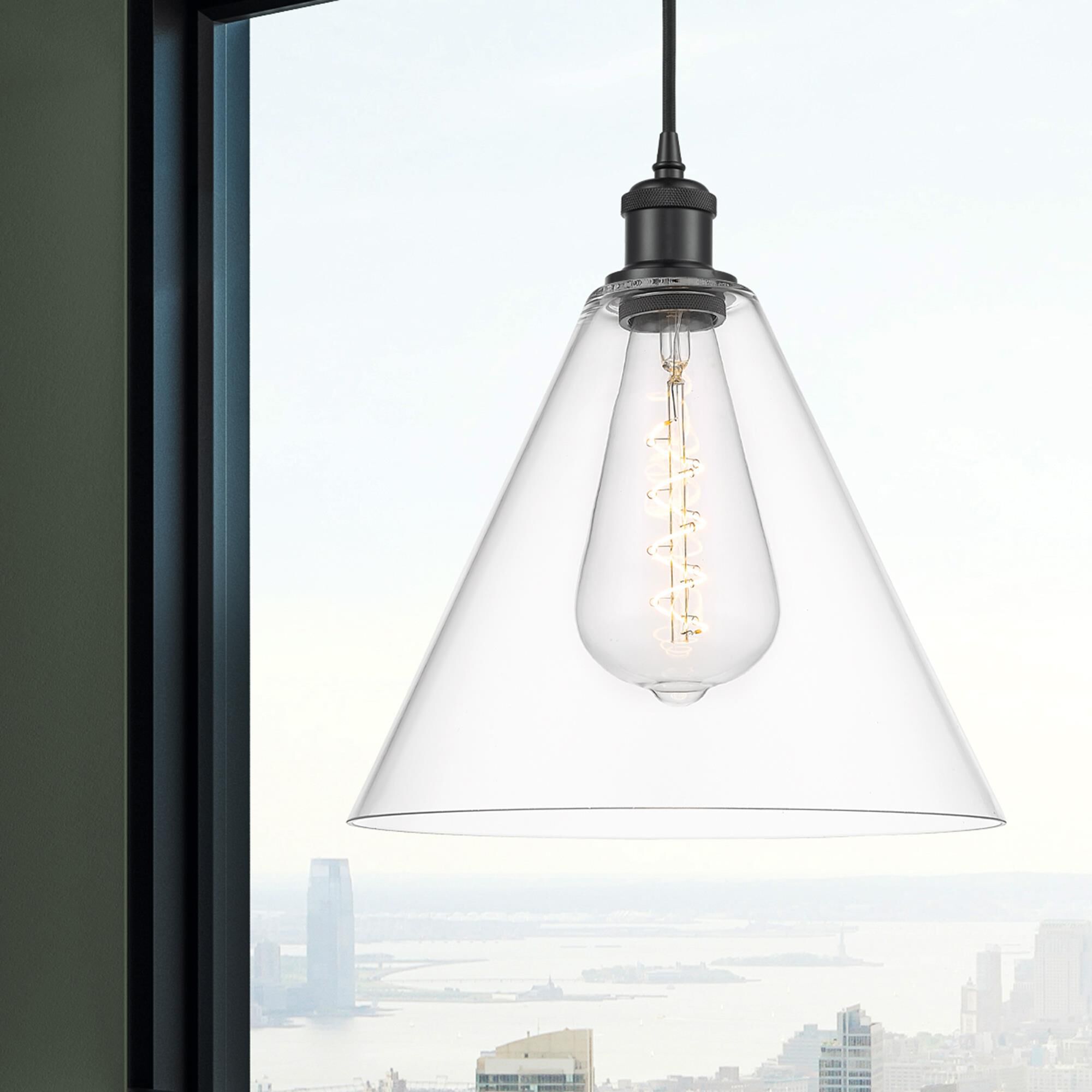 Innovations Lighting Bruno Marashlian Ballston Cone 12 Inch Mini Pendant