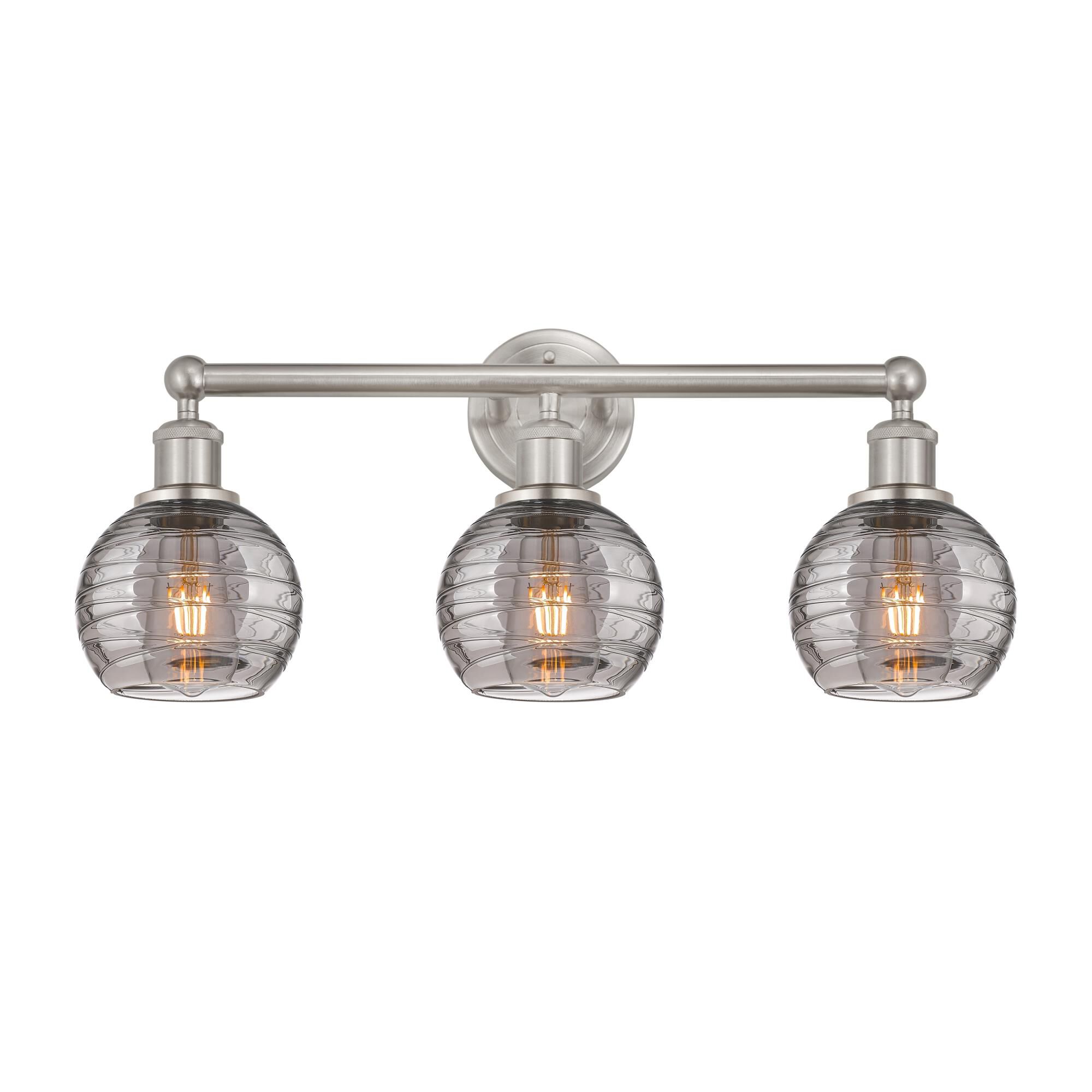 Bruno Marashlian Athens Deco Swirl 24 Inch 3 Light Bath Vanity Light by Innovations Lighting