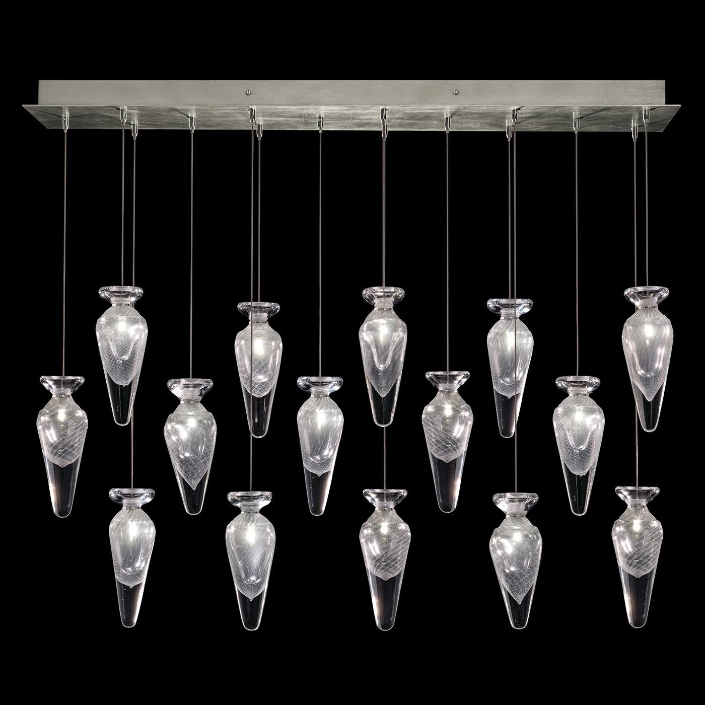 Essence 49 Inch Linear Suspension Light by Fine Art Handcrafted Lighting