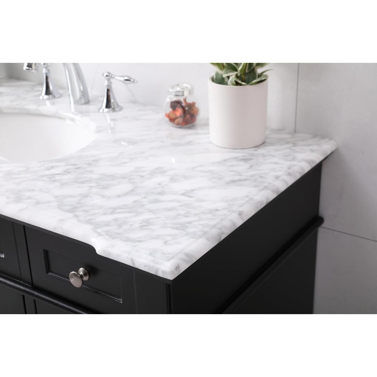 Shown in Black finish