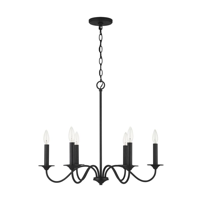 Vincent 26 Inch 6 Light Chandelier by Capital Lighting Fixture Company