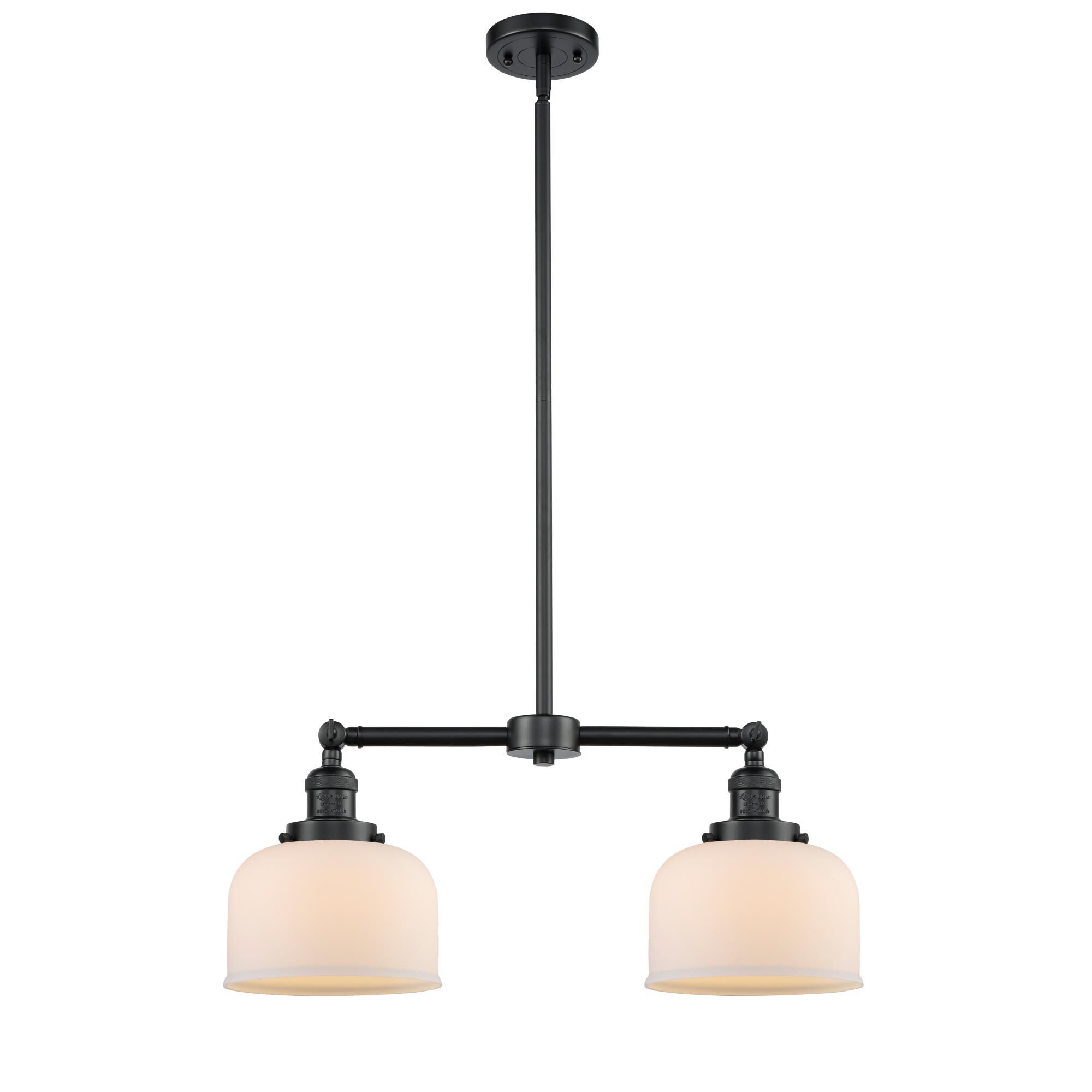 Bruno Marashlian Large Bell 21 Inch 2 Light Mini Chandelier by Innovations Lighting