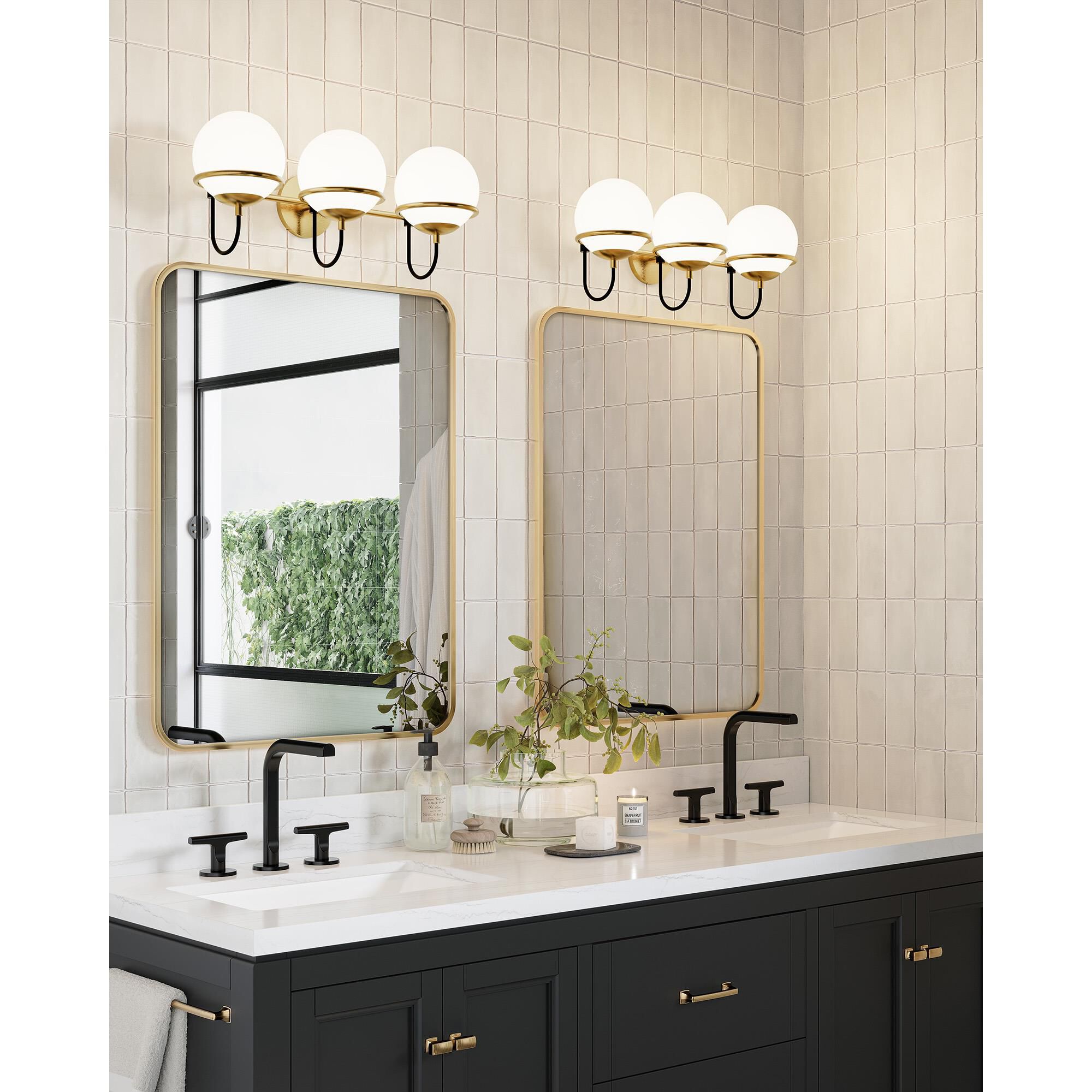 Alba 24 Inch 3 Light Bath Vanity Light,