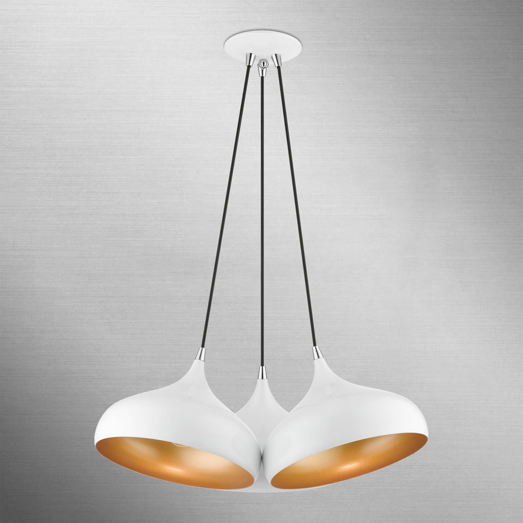 Amador 3 Light Multi Light Pendant by Livex Lighting