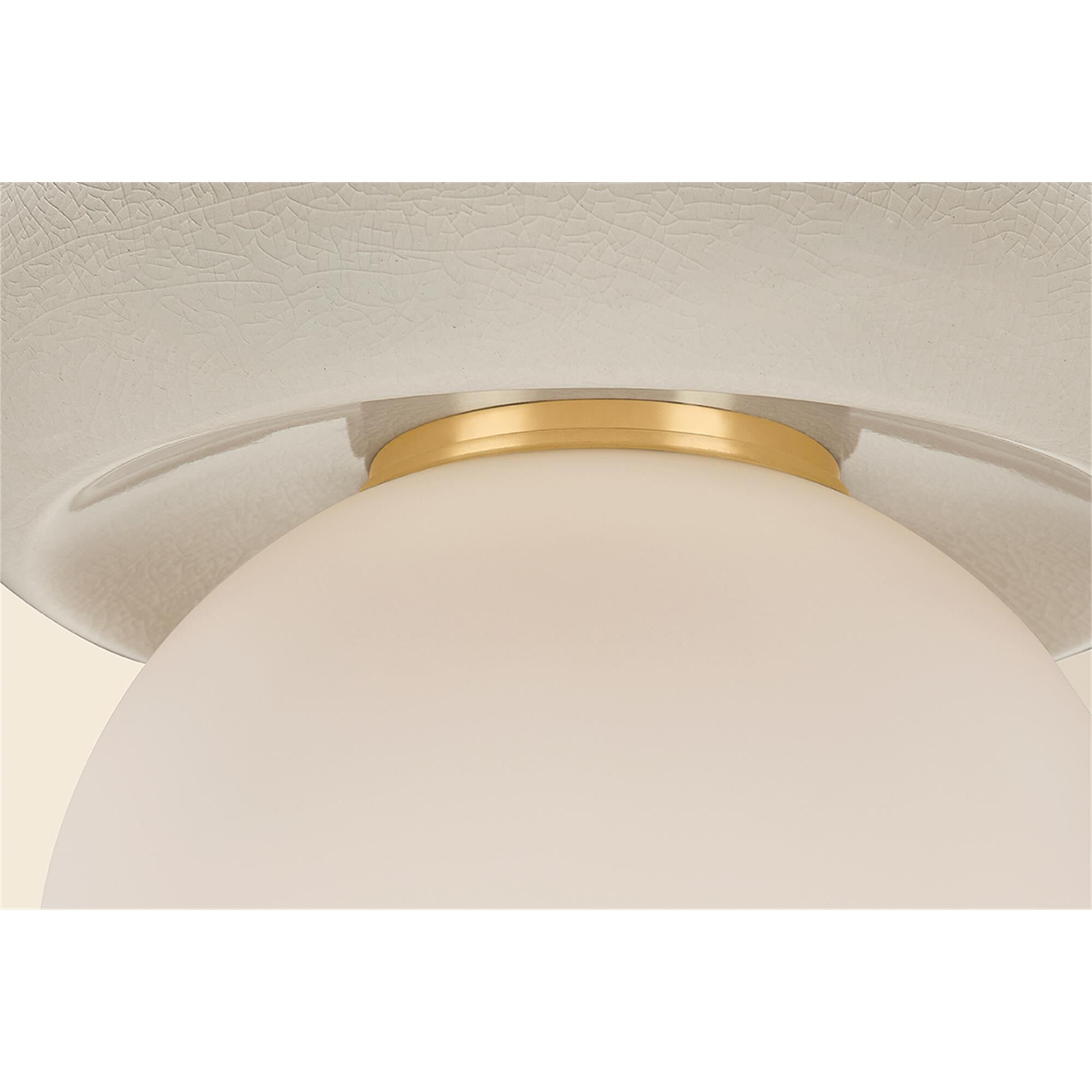 Tyra 9 Inch Flush Mount,