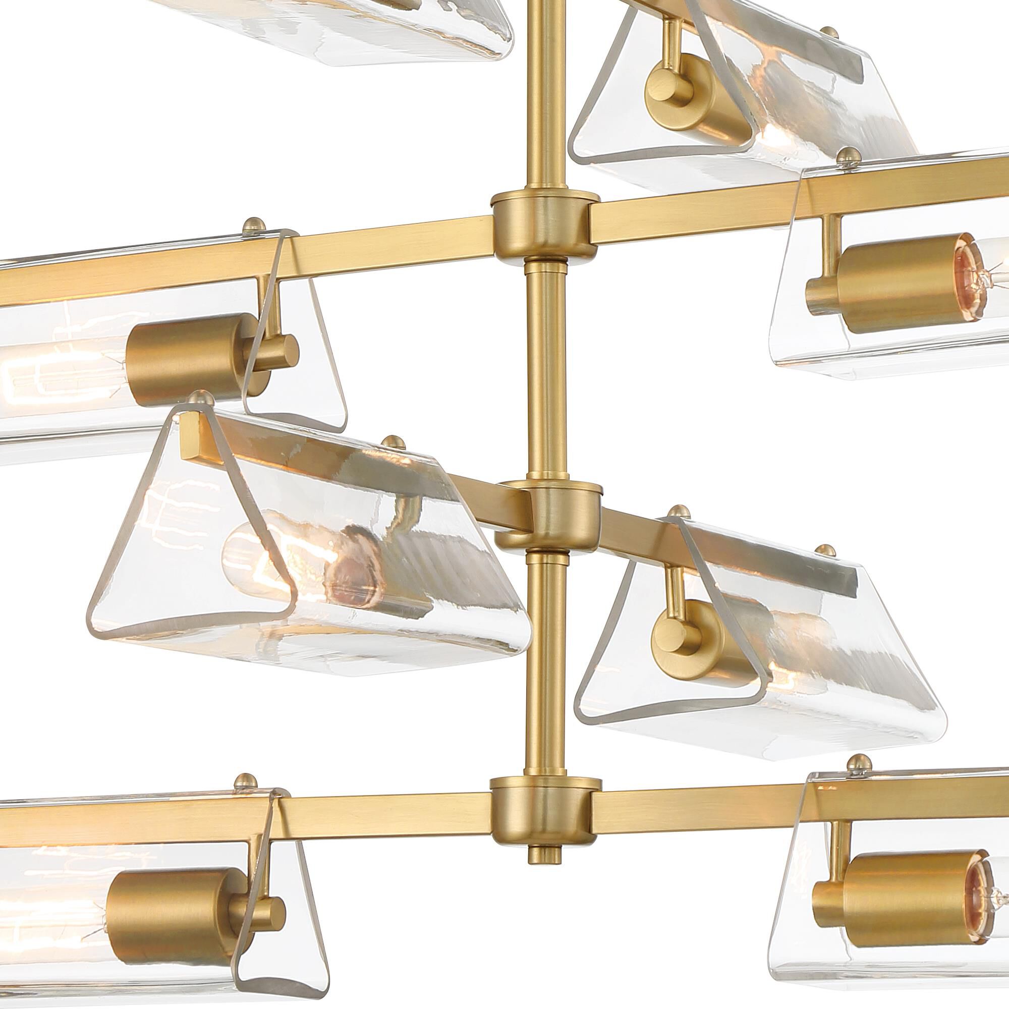 Latitude 28 Inch 8 Light Chandelier by Designers Fountain