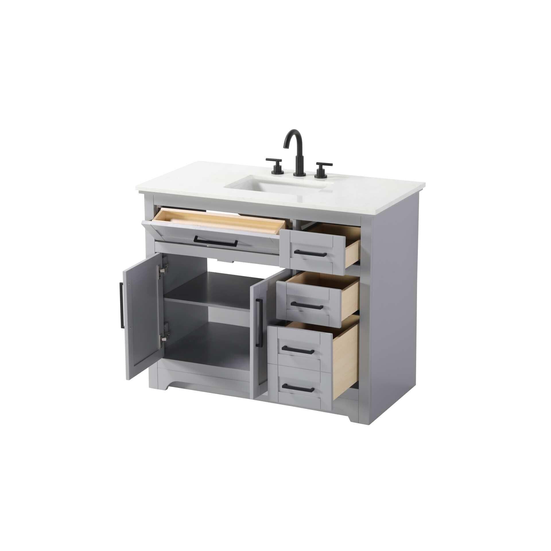 Remington 42 Inch Bath Vanity by Elegant Decor