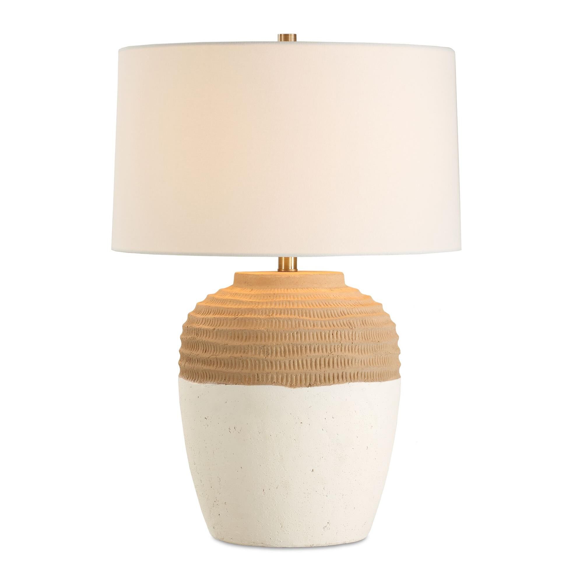 Shown in Brown, White finish and Round Hardback  Rolled Edge shade