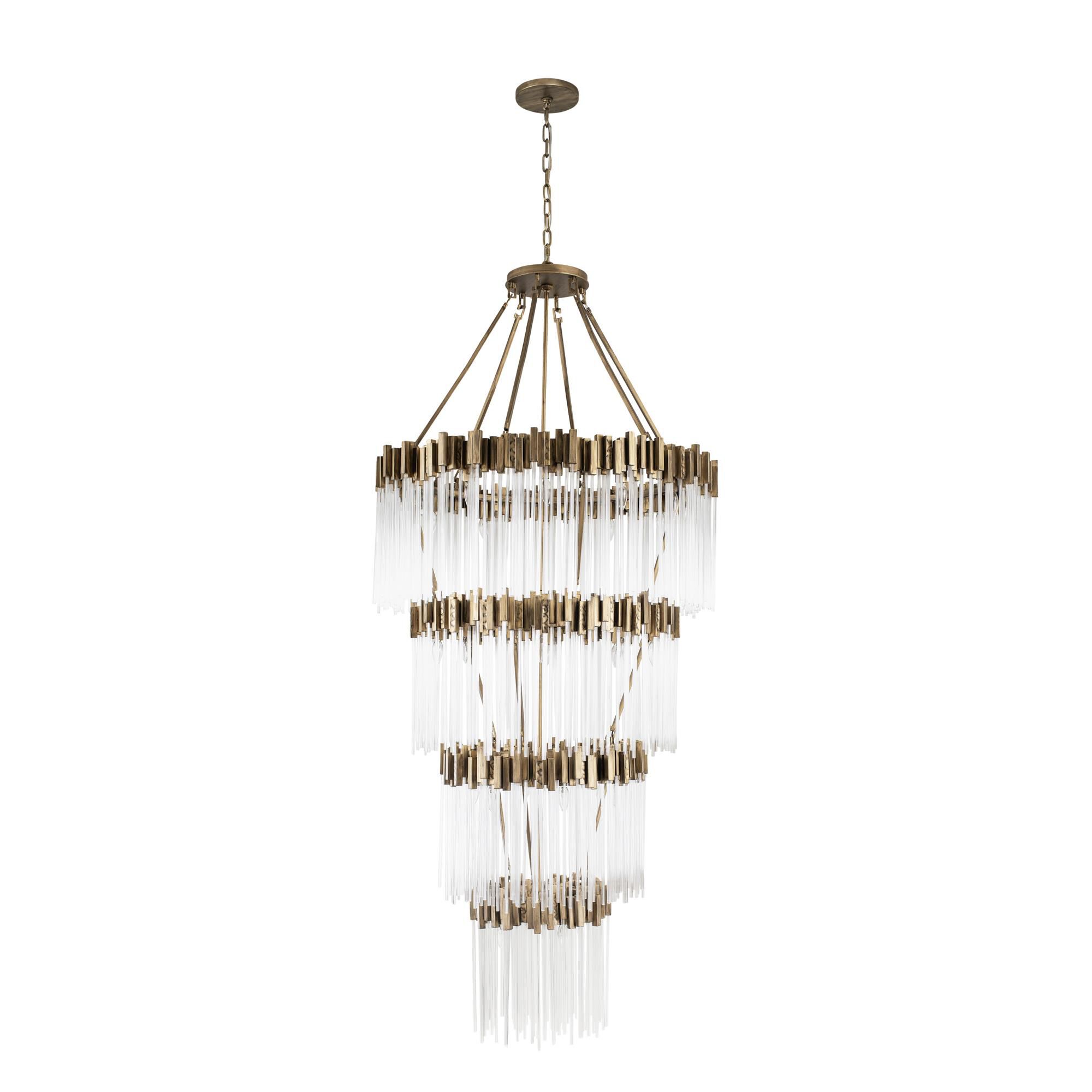 Shown in Havana Gold finish and Clear glass