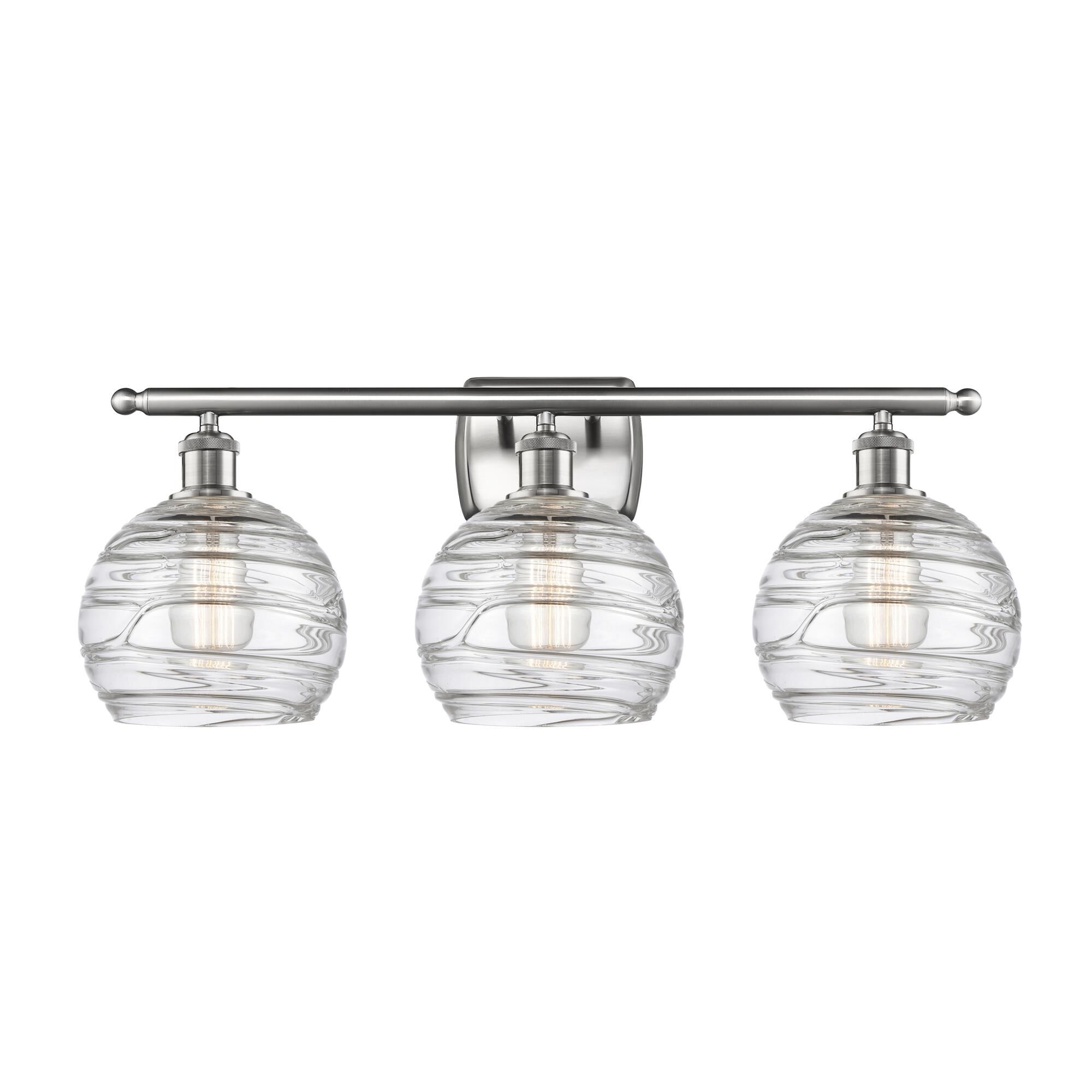 Bruno Marashlian Athens Deco Swirl 28 Inch Bath Vanity Light by Innovations Lighting