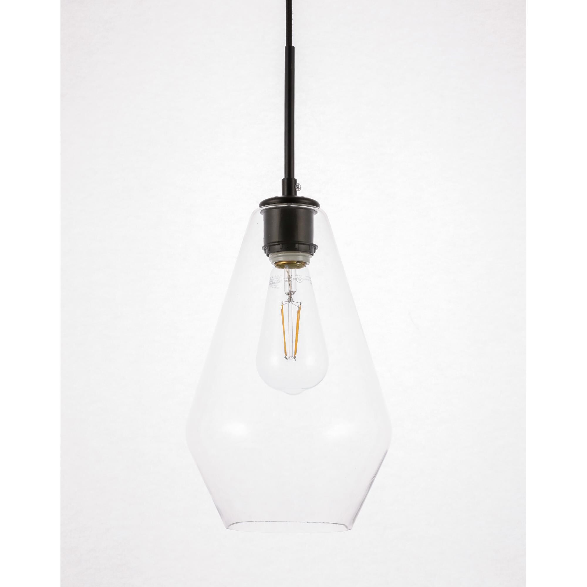 Gene 7 Inch Mini Pendant by Elegant Lighting