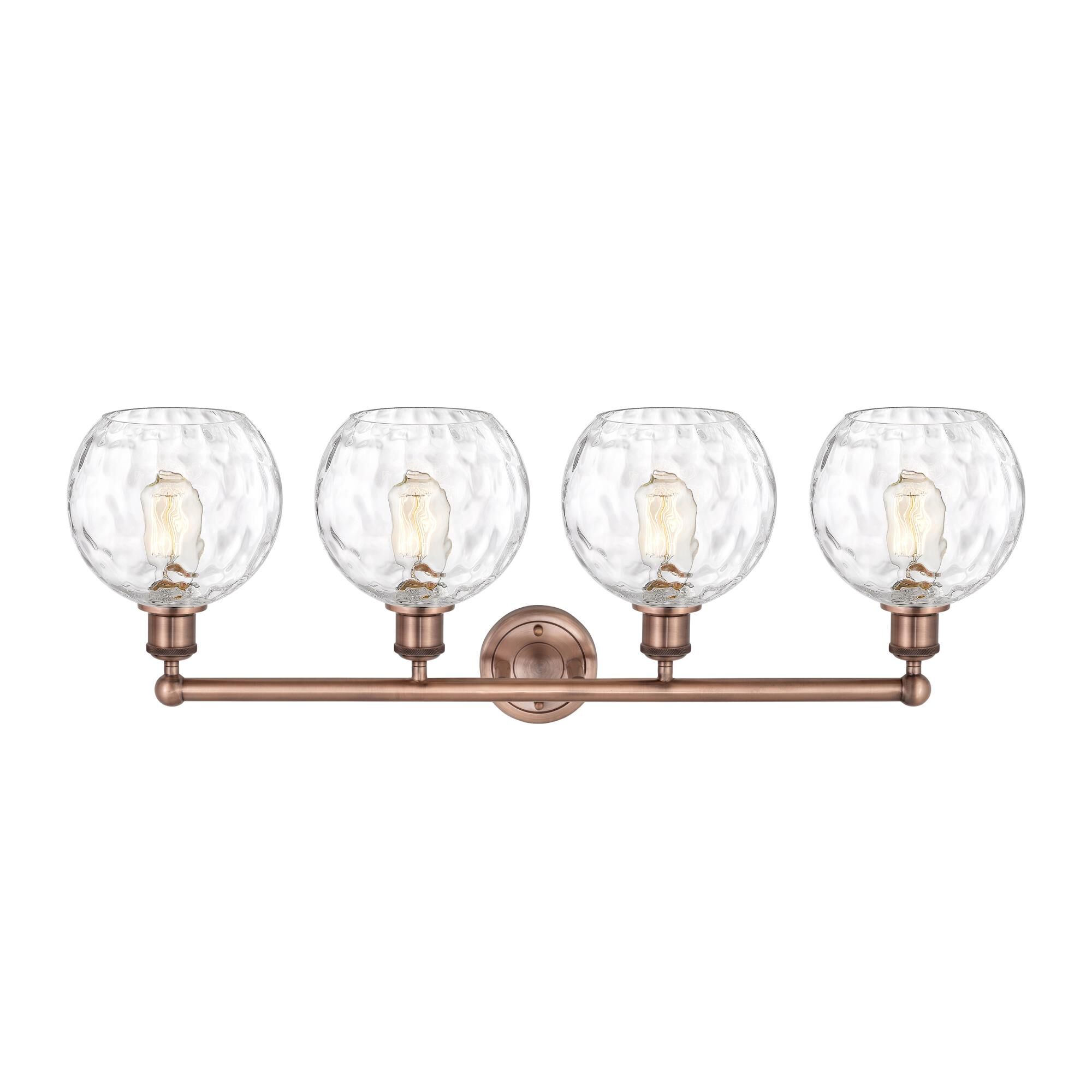 Bruno Marashlian Athens Water Glass 35 Inch Bath Vanity Light by Innovations Lighting