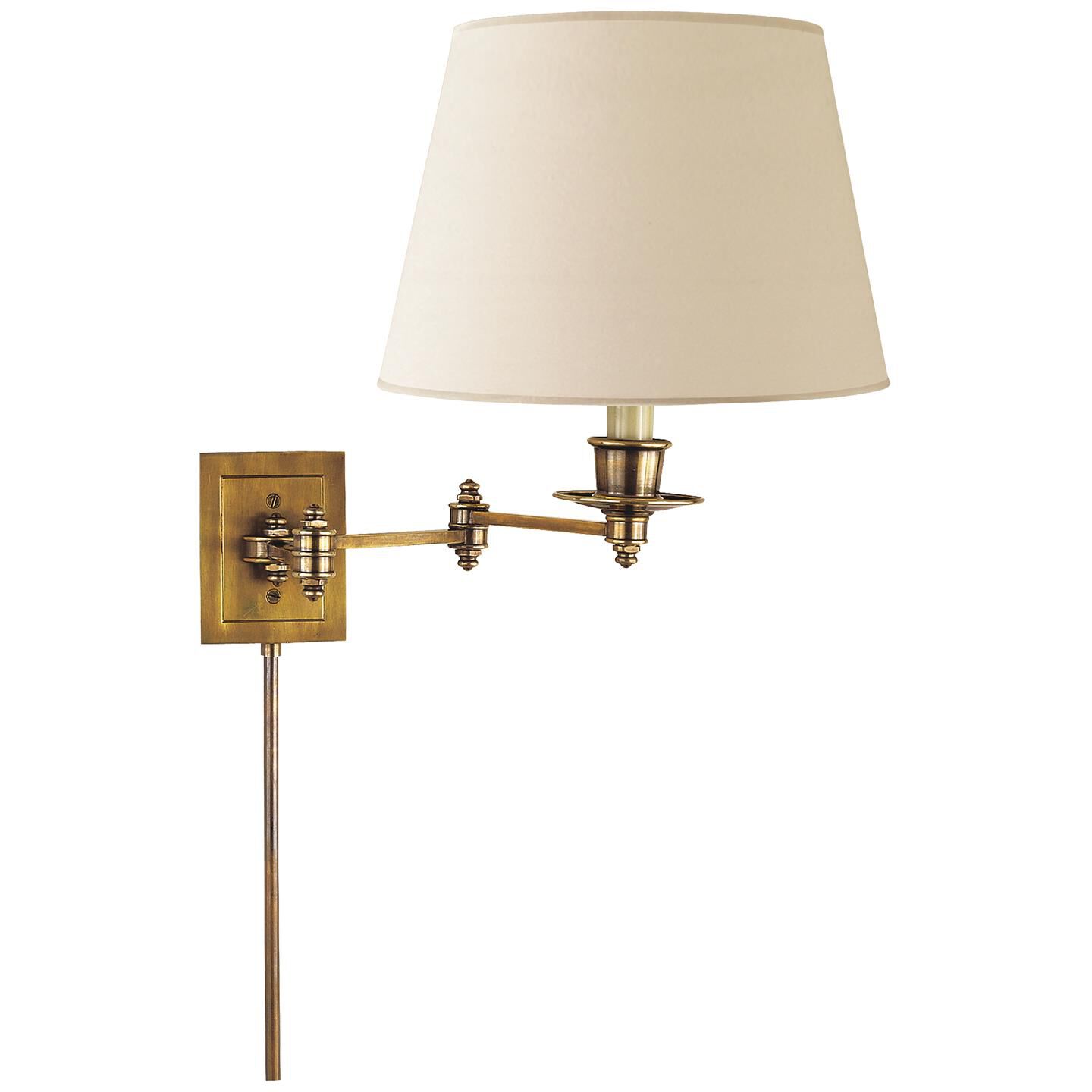 Swing Arm Sconce Wall Swing Lamp by Visual Comfort Signature Collection