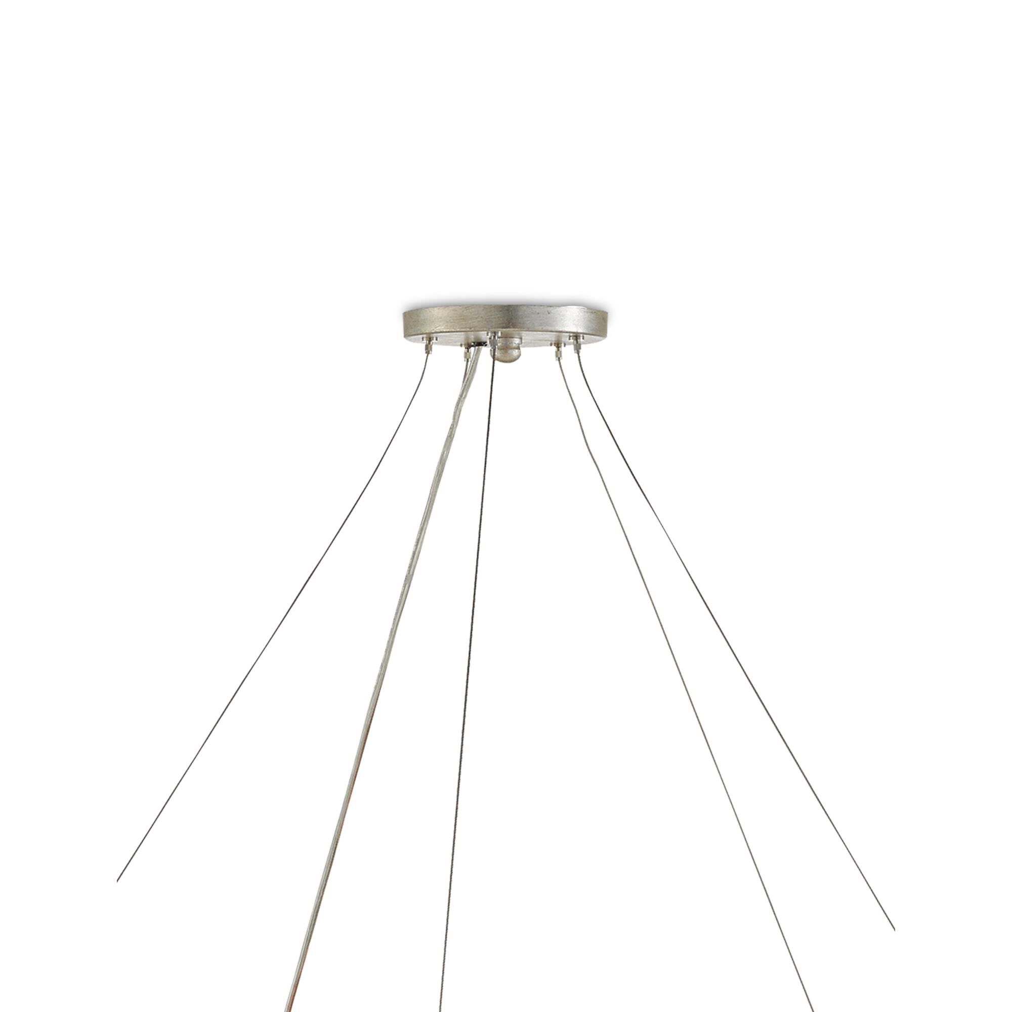 Ringmaster 46 Inch 10 Light Linear Suspension Light by Currey and Company