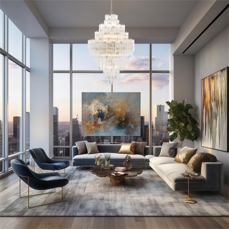Addis 30 Inch Chandelier by Crystorama