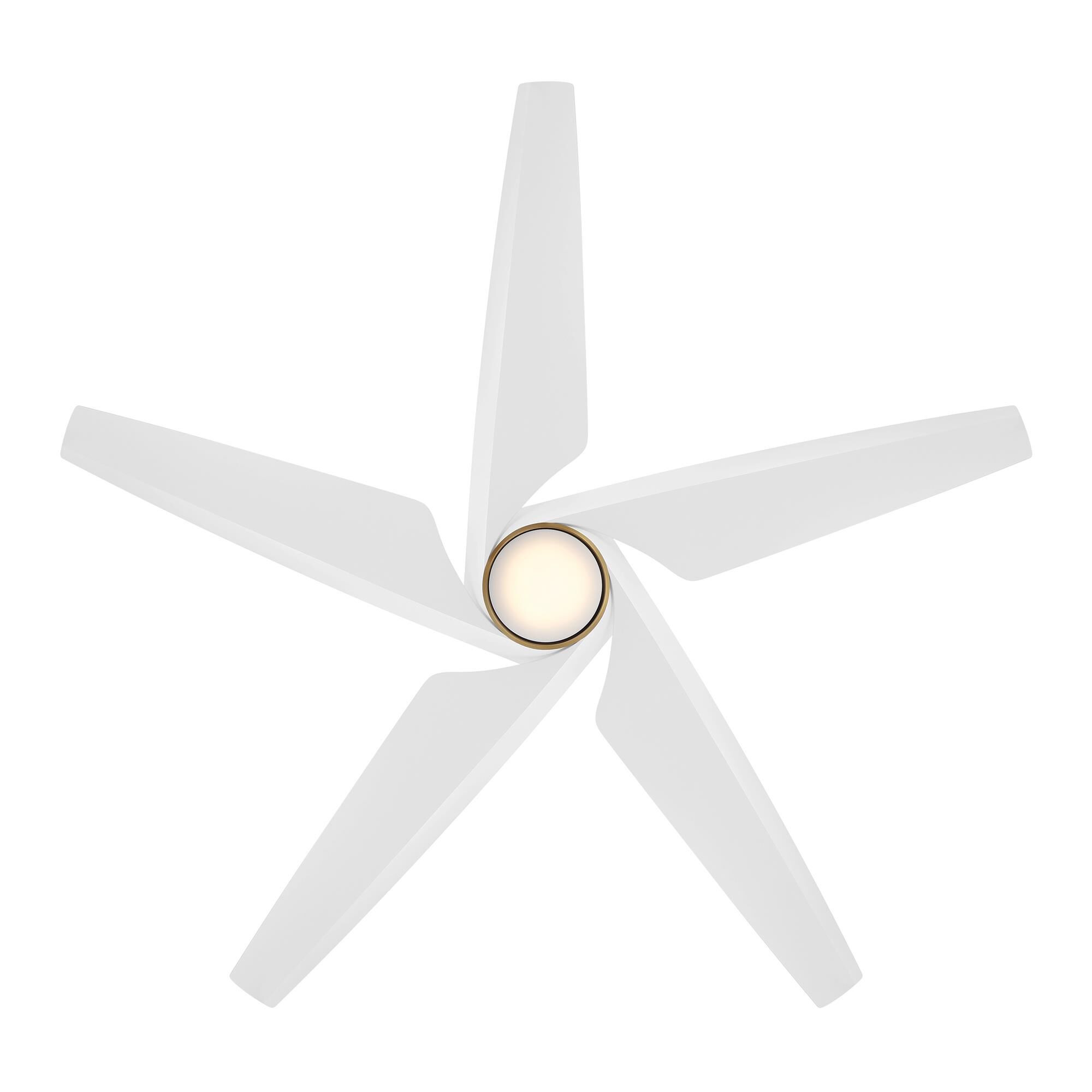 Switch 60 Inch 5 Blade Ceiling Fan with Light Kit,