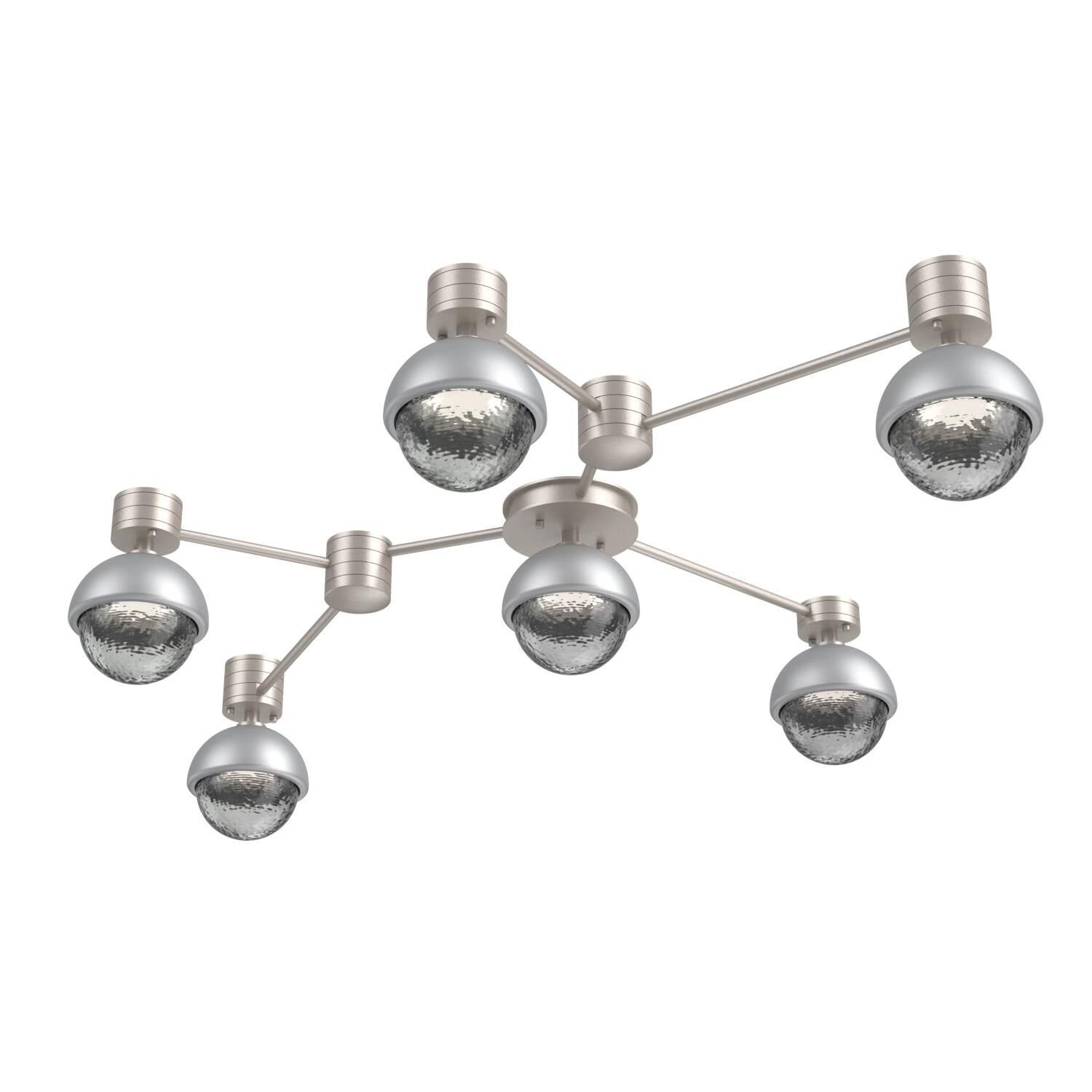 Levi Wilson Cabochon 41 Inch Flush Mount by Hammerton Studio