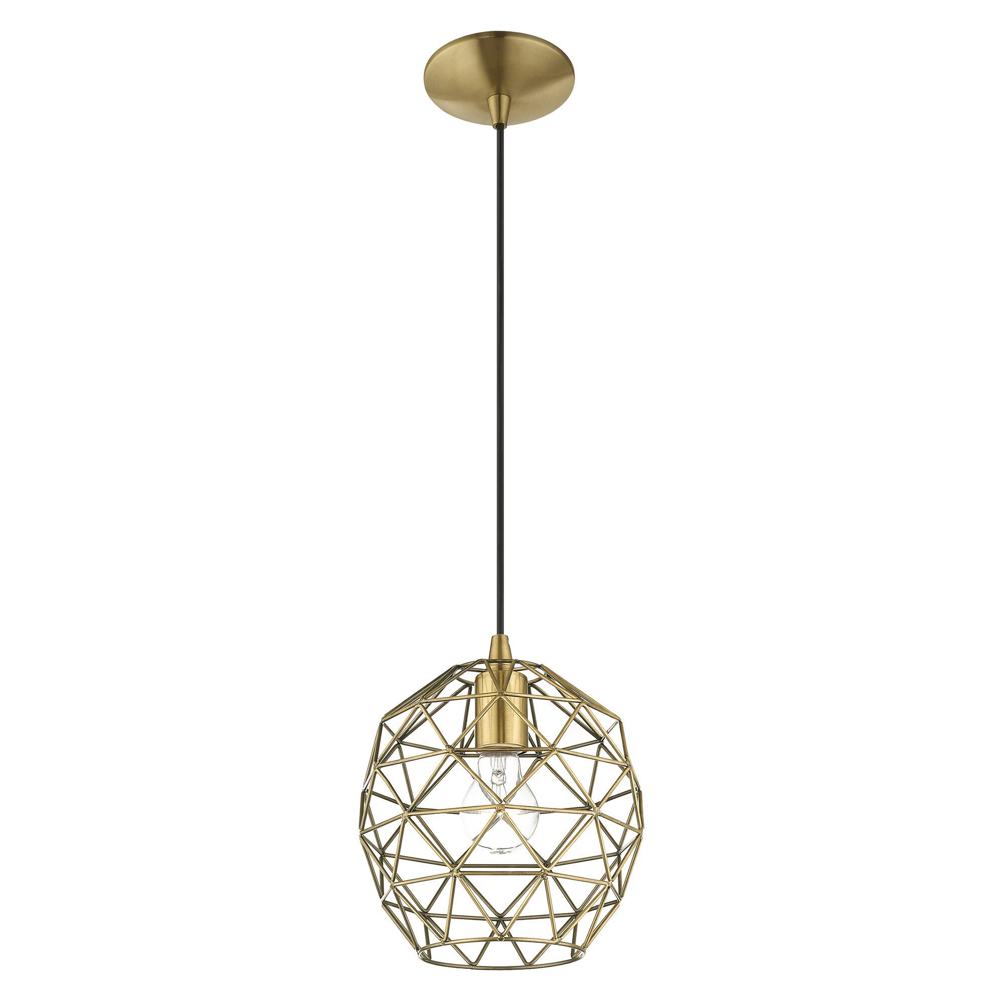 Livex Lighting Geometric Mini Pendant