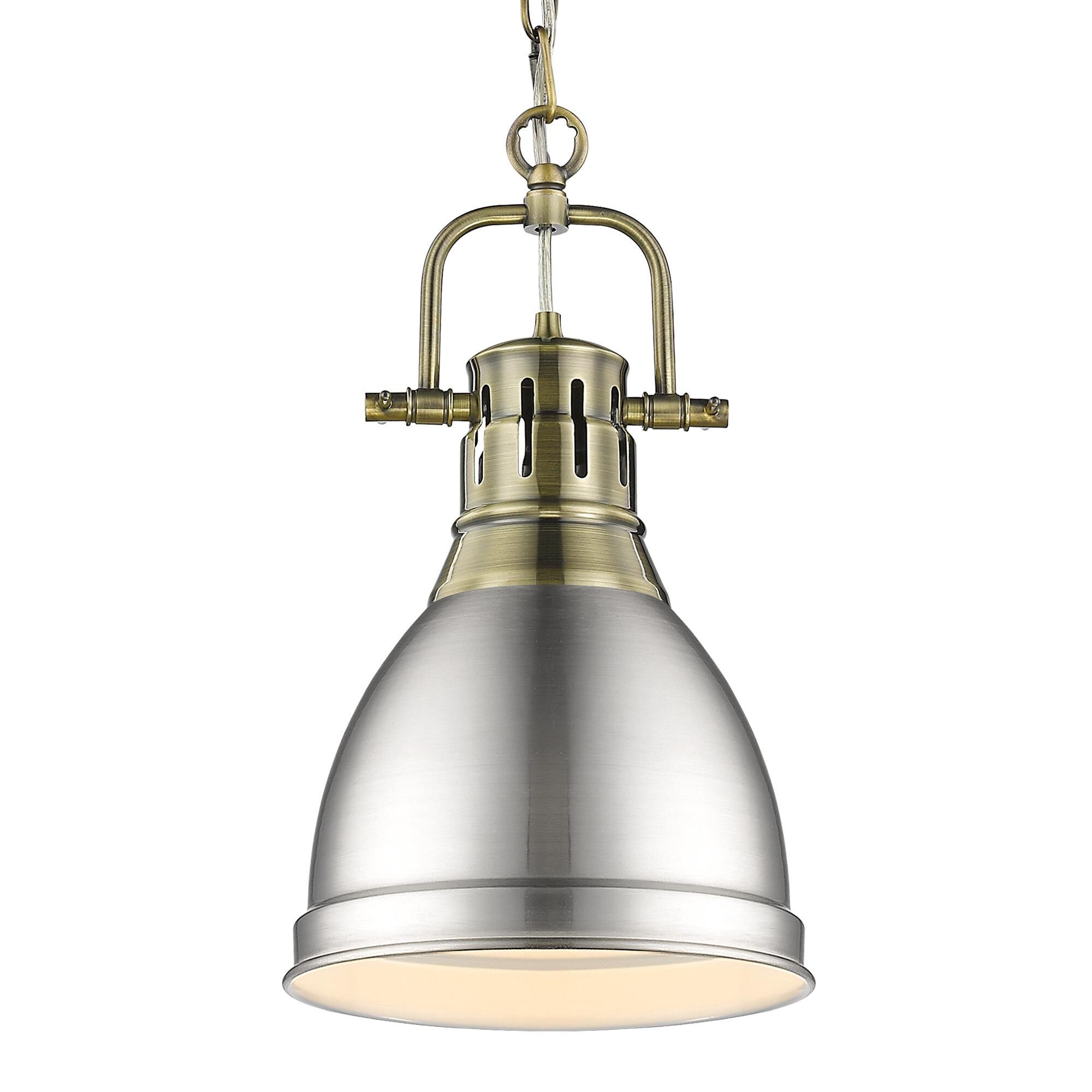 Duncan 8 Inch Mini Pendant by Golden Lighting