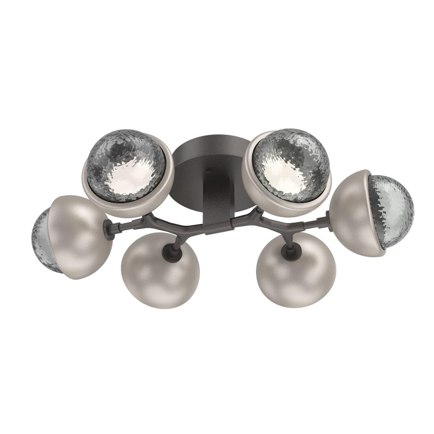 Levi Wilson Cabochon 27 Inch Flush Mount by Hammerton Studio