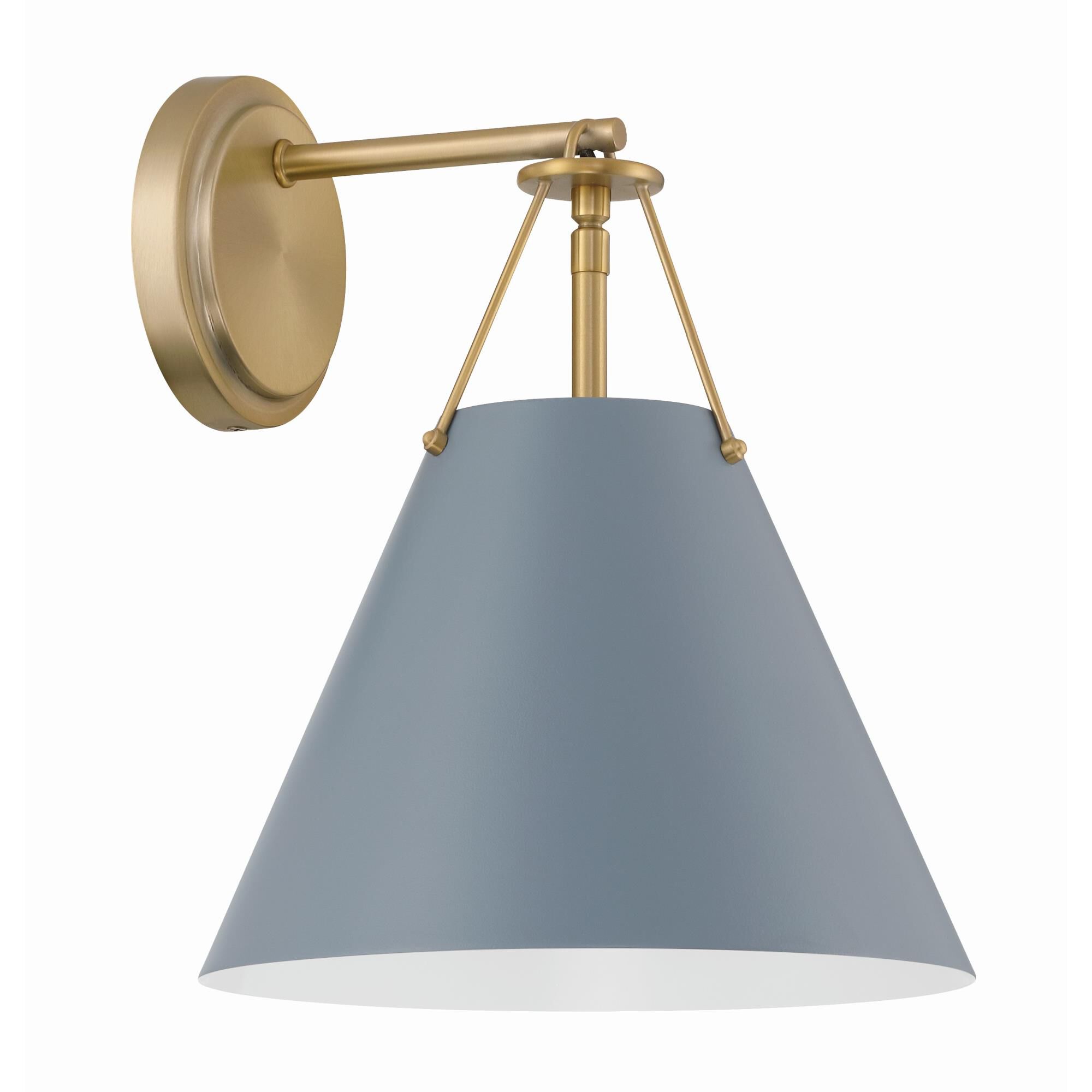 Shown in Vibrant Gold and Blue finish