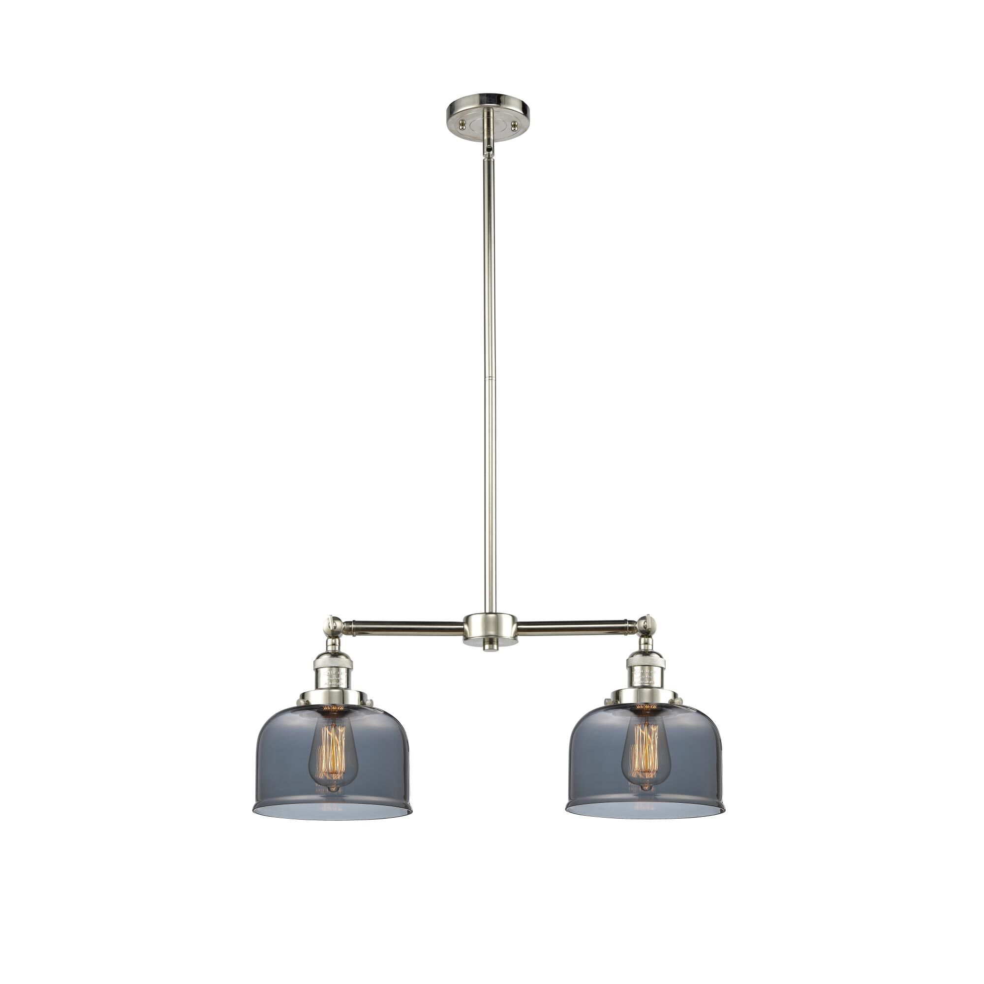 Bruno Marashlian Large Bell 21 Inch 2 Light Mini Chandelier by Innovations Lighting