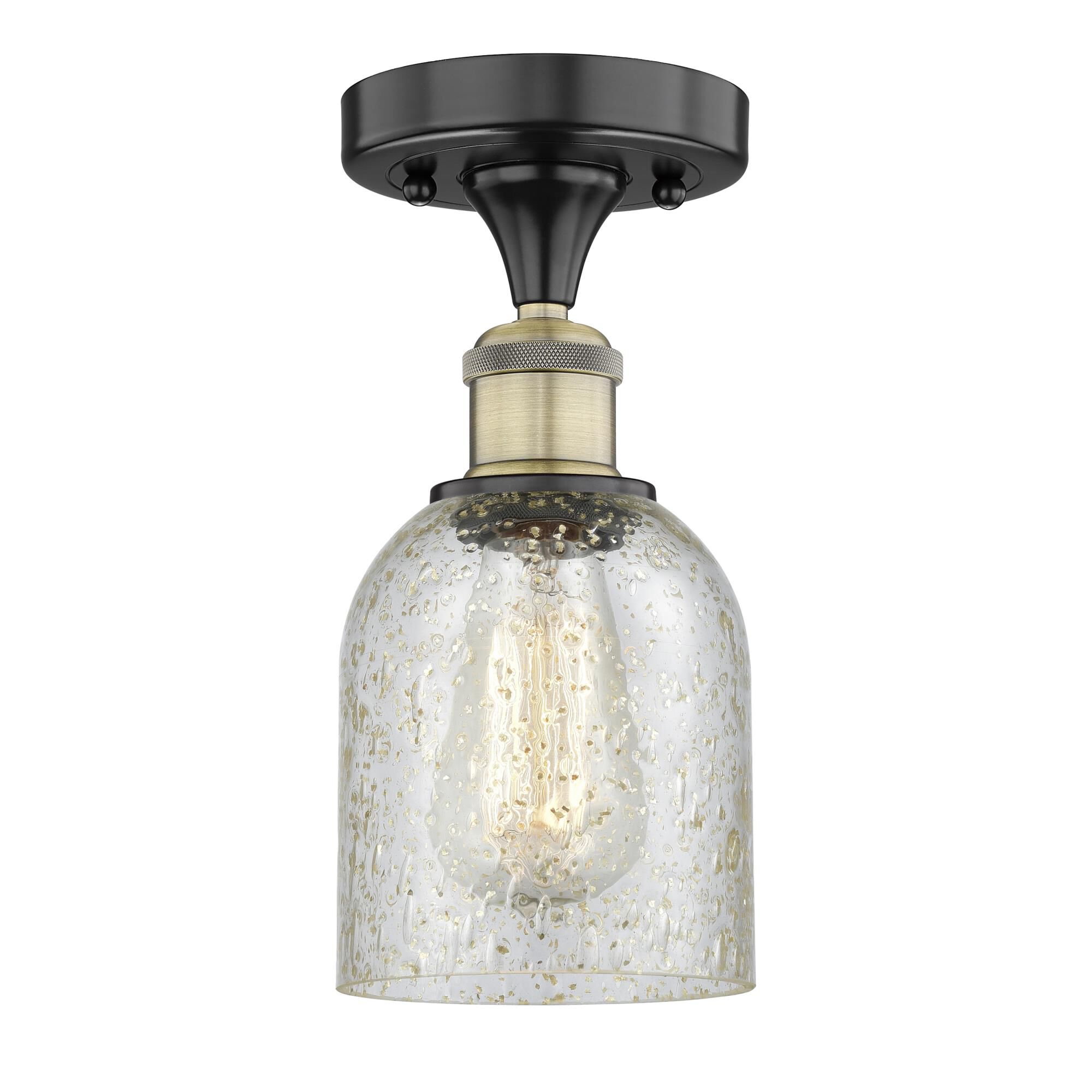 Bruno Marashlian Caledonia 5 Inch 1 Light Semi Flush Mount by Innovations Lighting