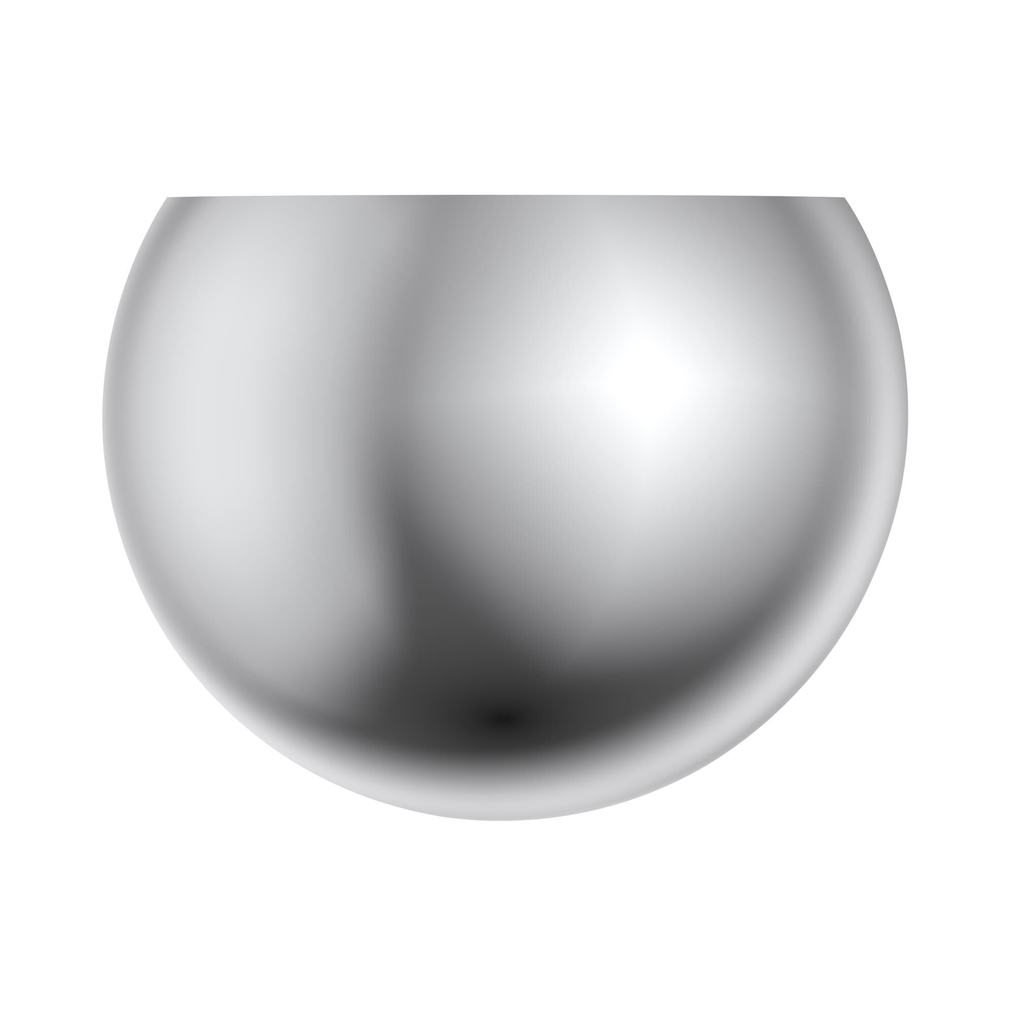 Shown in Polished Chrome finish and Polished Chrome with White Inside shade