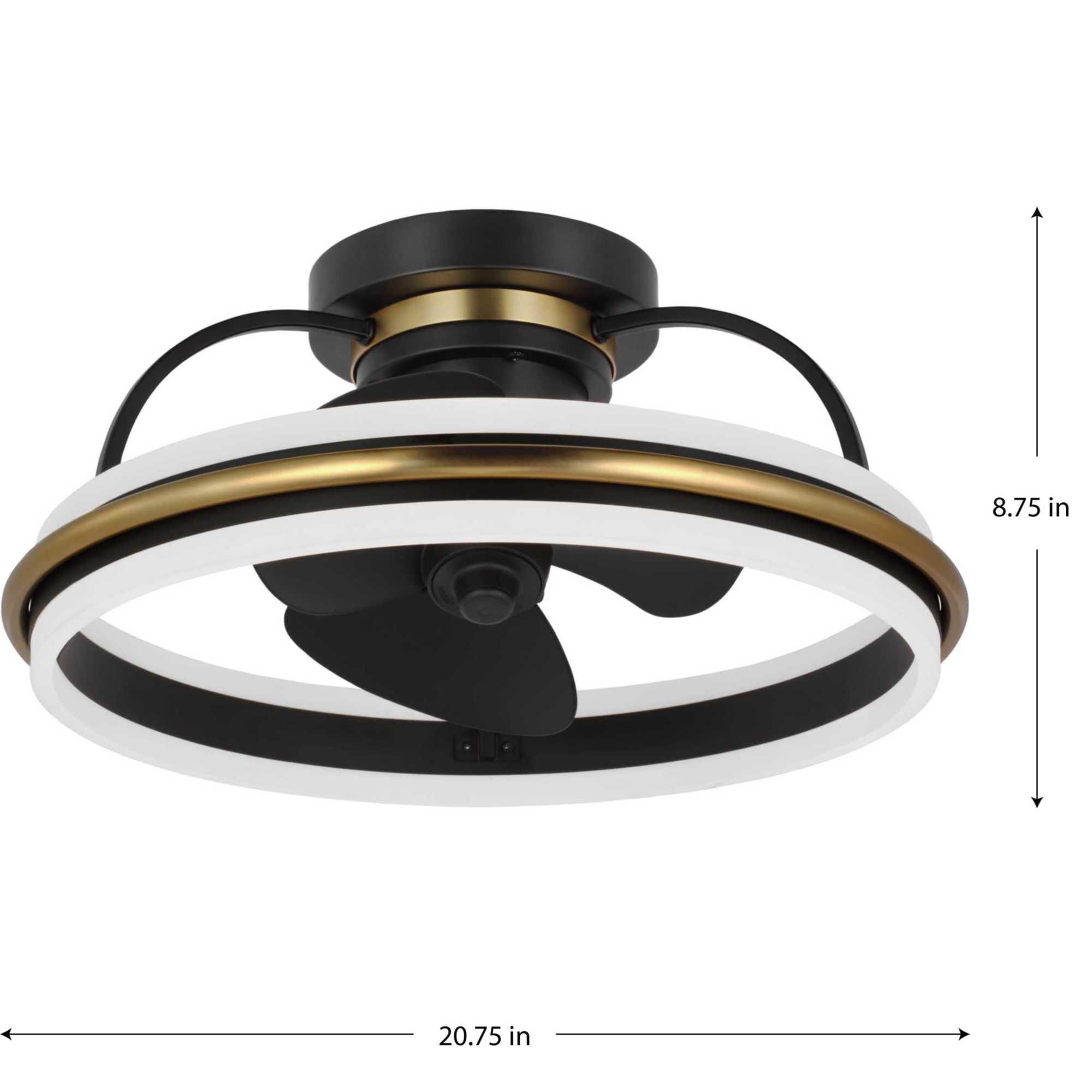 Burnett Chandelier Ceiling Fan by Progress Lighting