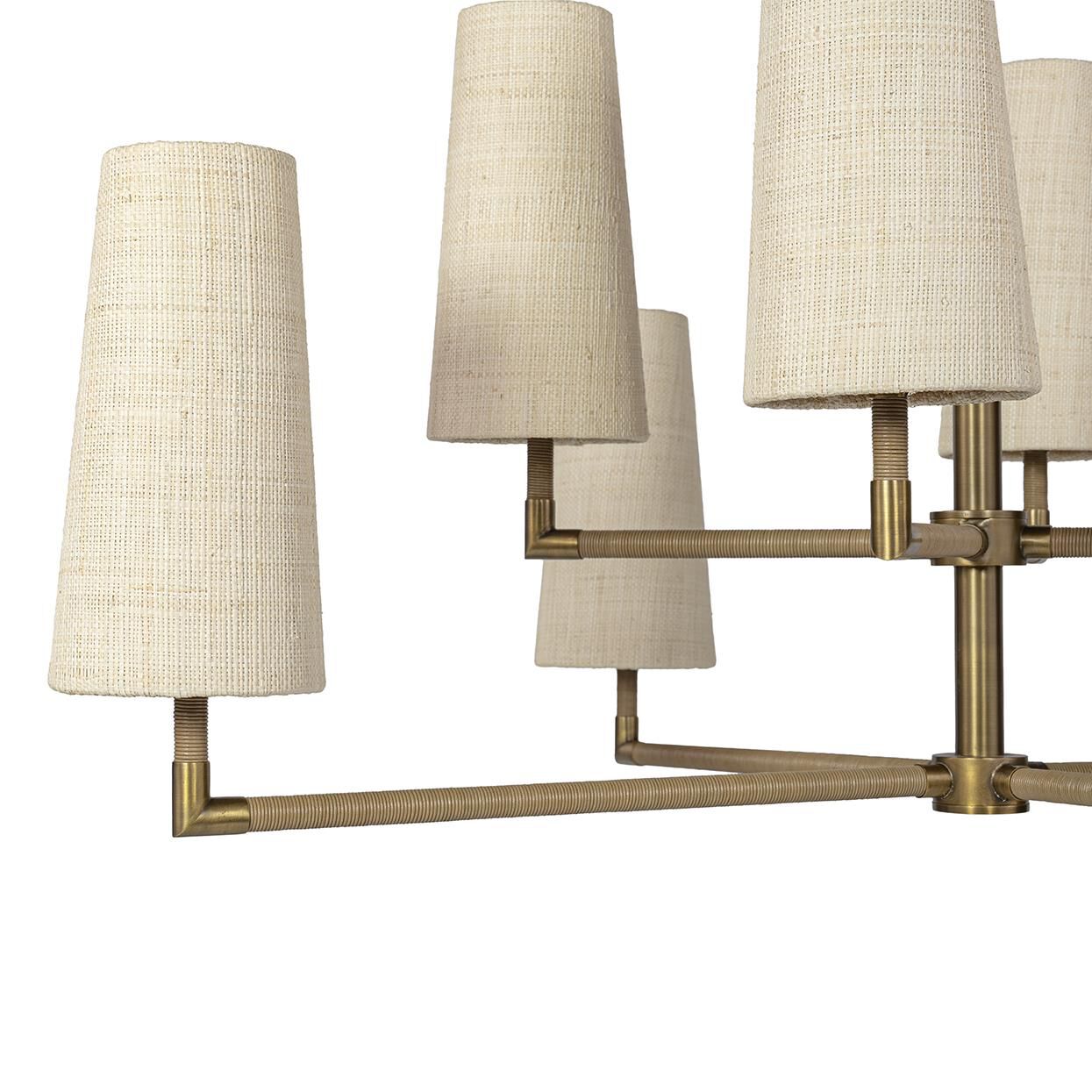 Irving 49 Inch Chandelier by Palecek