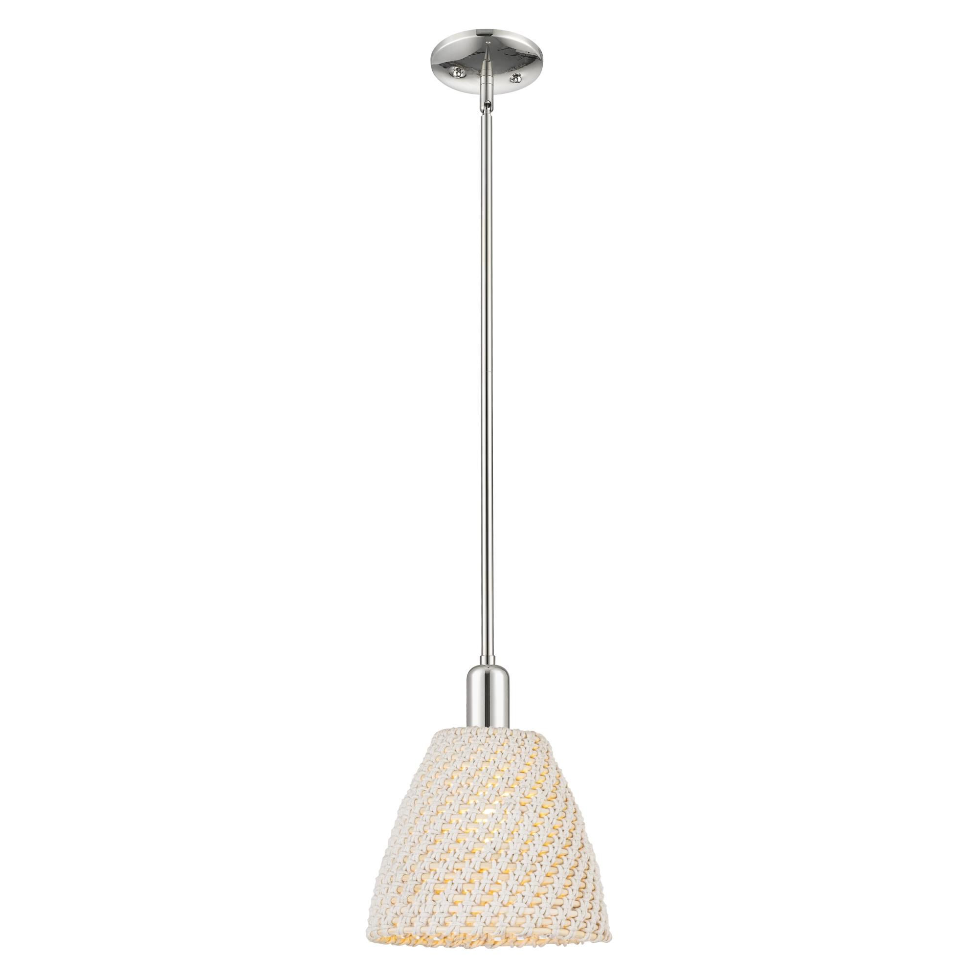 Bruno Marashlian Natural Ballston Dome 9 Inch Mini Pendant by Innovations Lighting