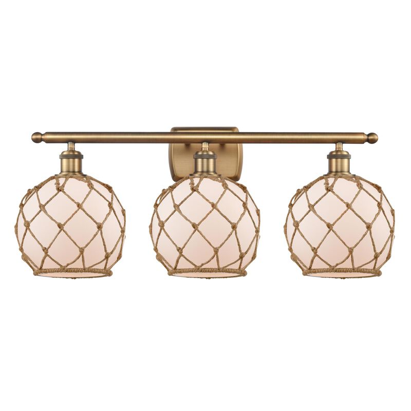 Bruno Marashlian Farmhouse Rope 28 Inch Bath Vanity Light by Innovations Lighting
