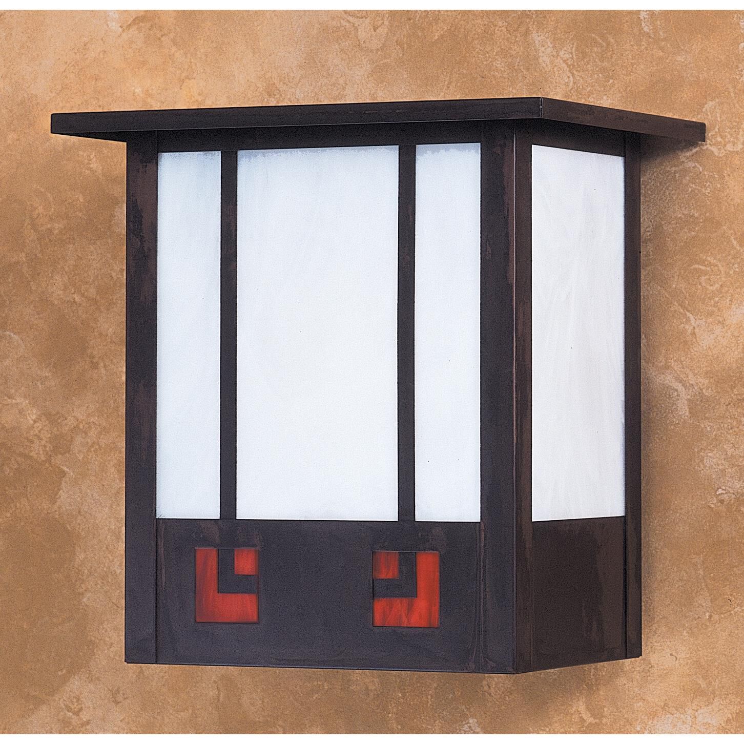 State Street 11 Inch Tall 1 Light Outdoor Wall Light by Arroyo Craftsman