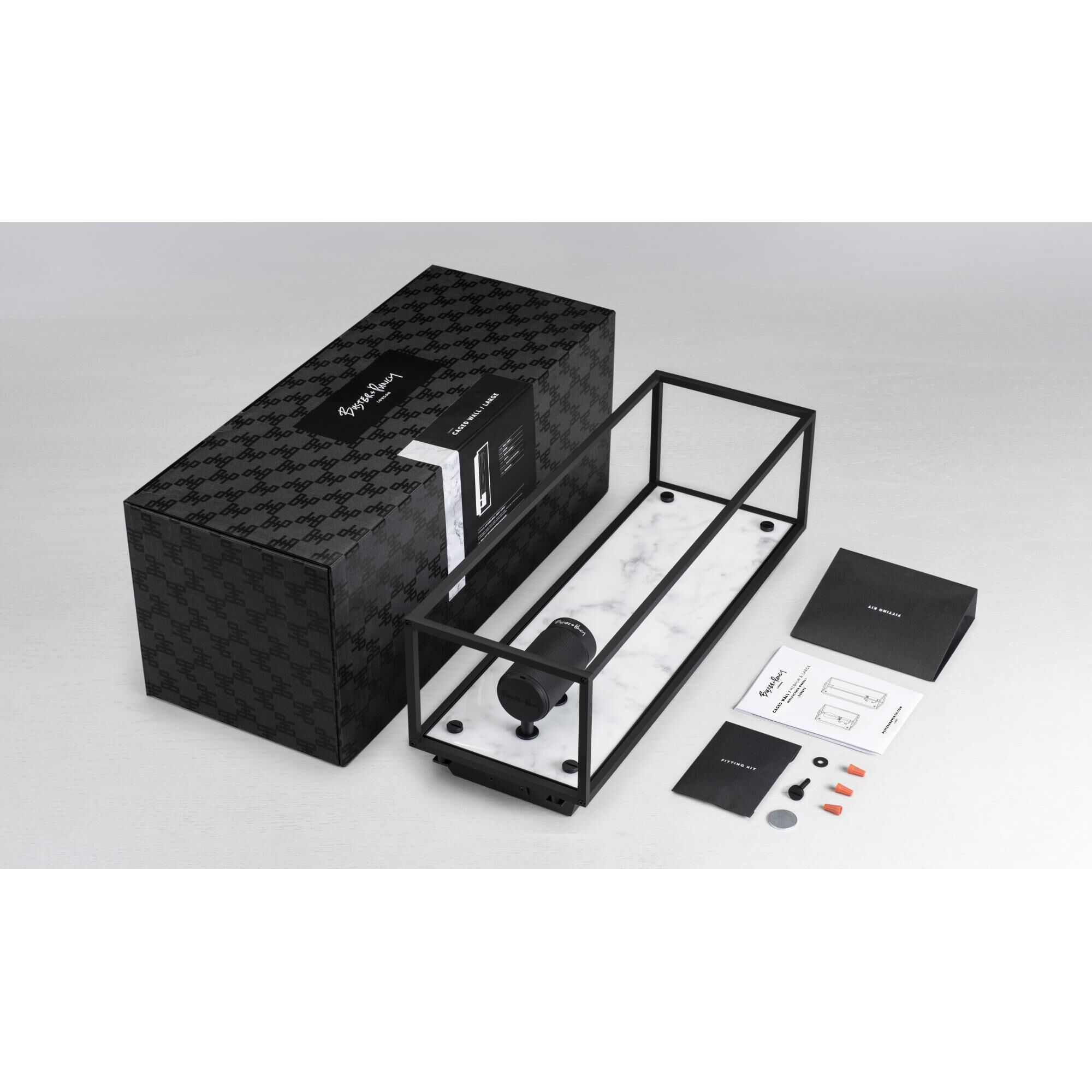 Shown in Black Marble finish