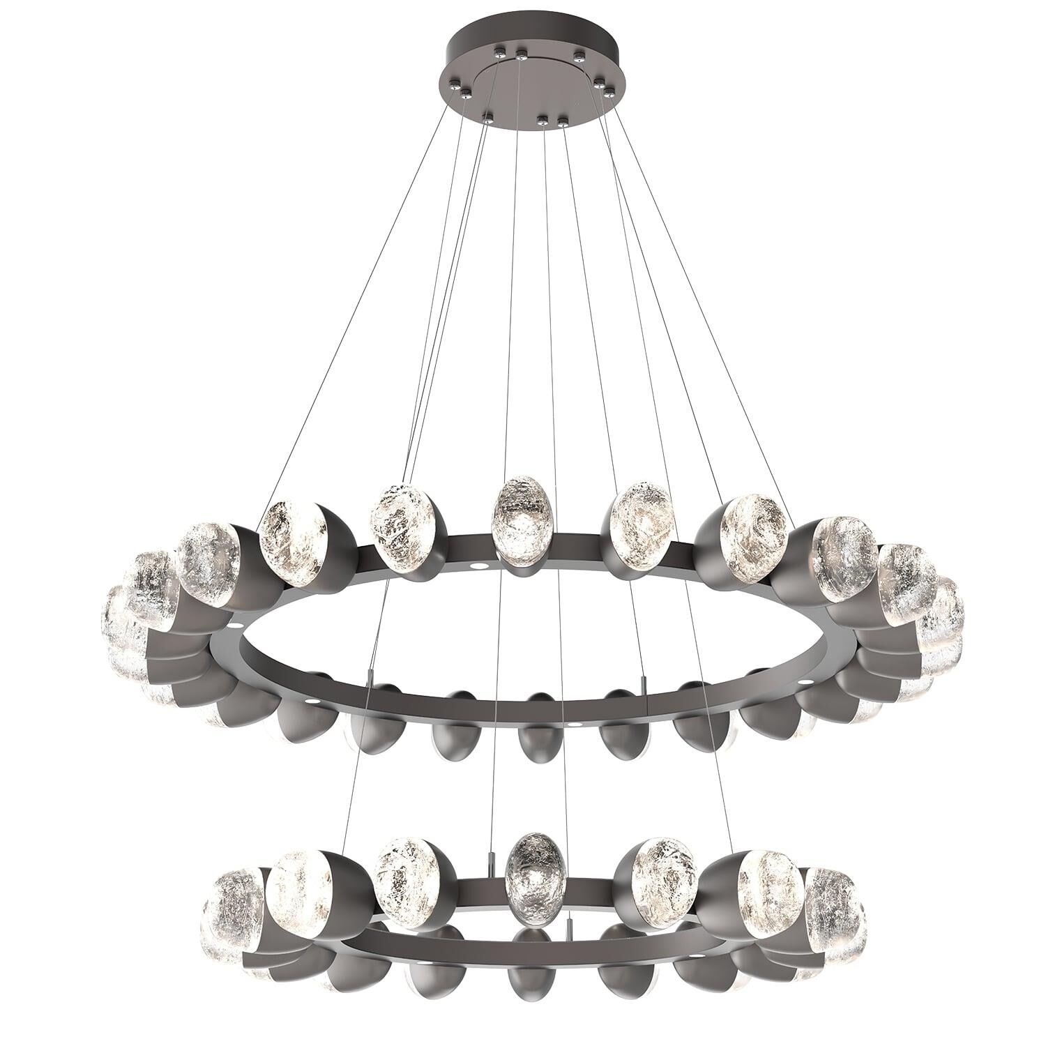 Pebble Chandelier by Hammerton Studio